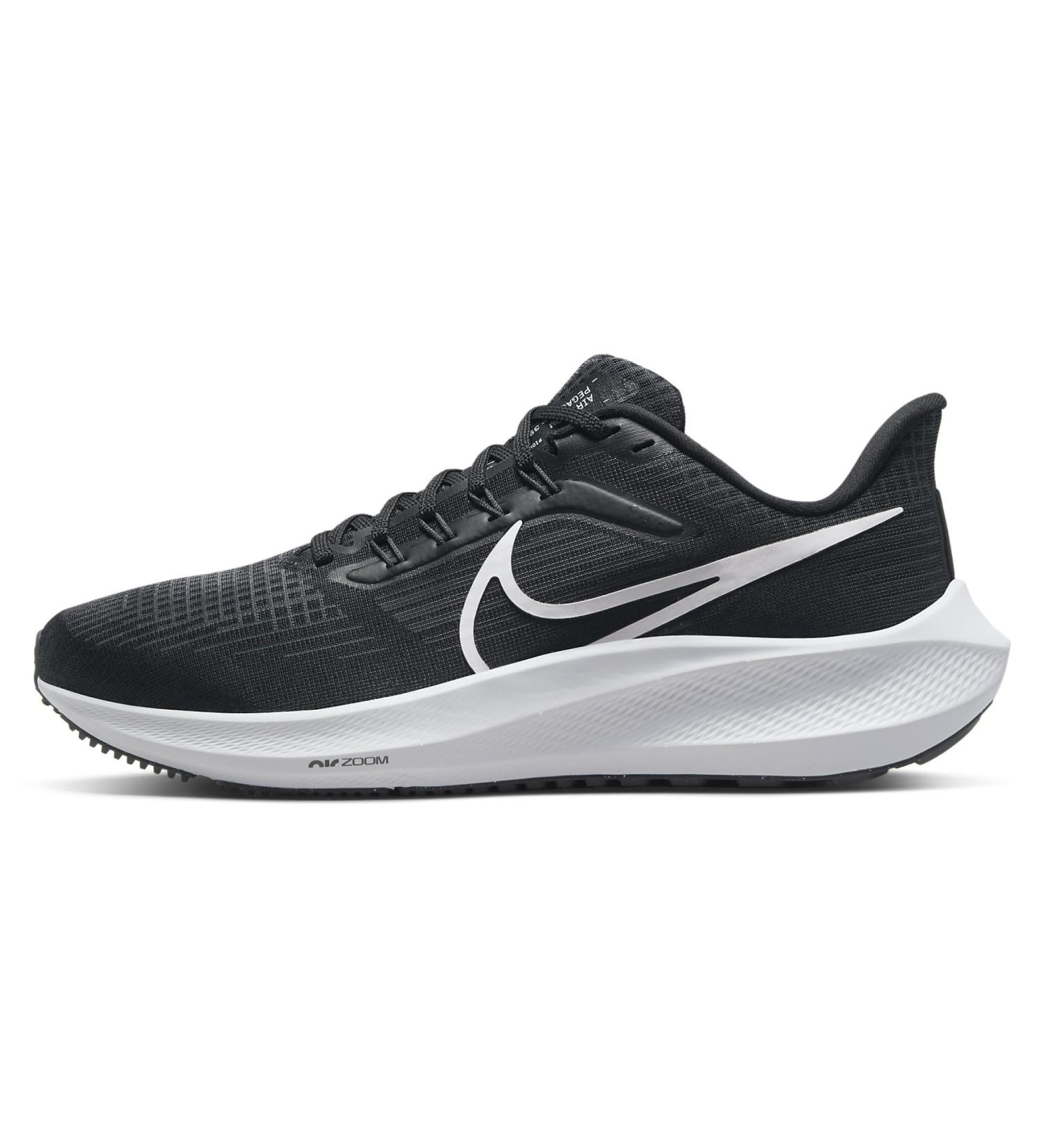Buy Nike Women's Air Zoom Pegasus 39 Sneakers - Black/White/Dk Smoke Grey - 40.5 EU - International Shipping Available - Buy Online on GoSupps.com