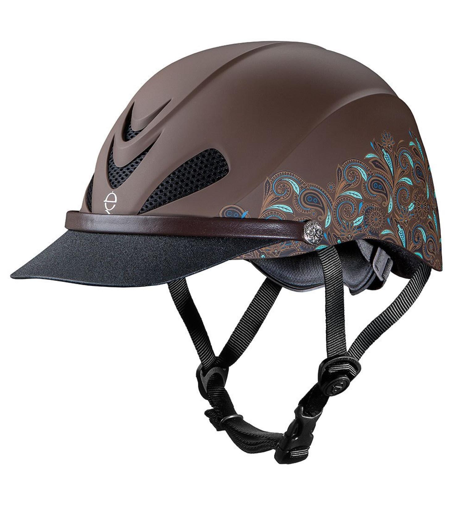 Troxel Equestrian-Helmets Troxel Dakota Horseback Riding Helmet Turquoise Medium (7 - 7 1/4)