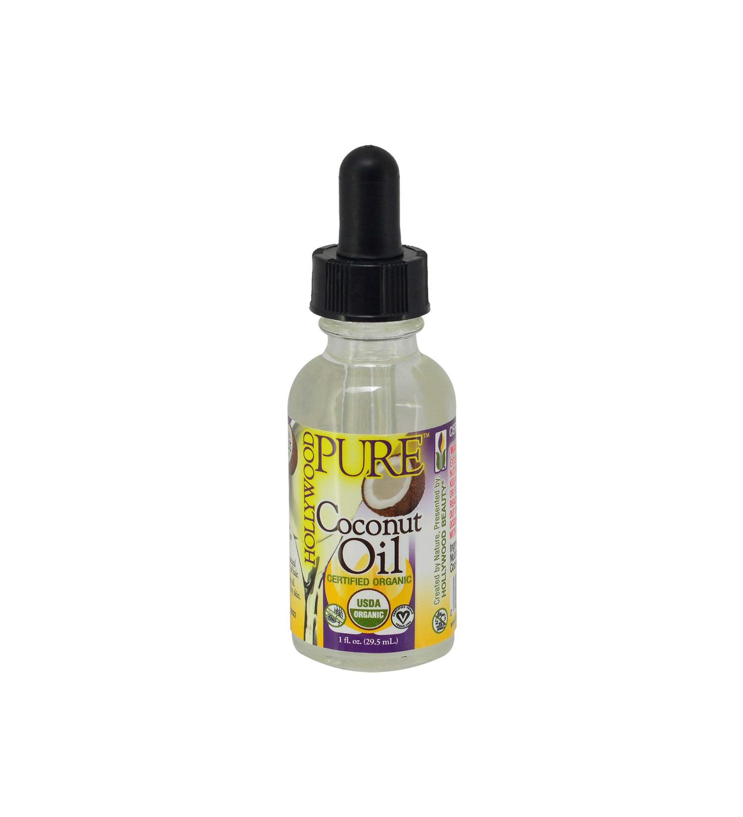 Hollywood Pure Coconut Oil 1 Ounce Pure Coconut 1 Fl Oz (Pack of 1)