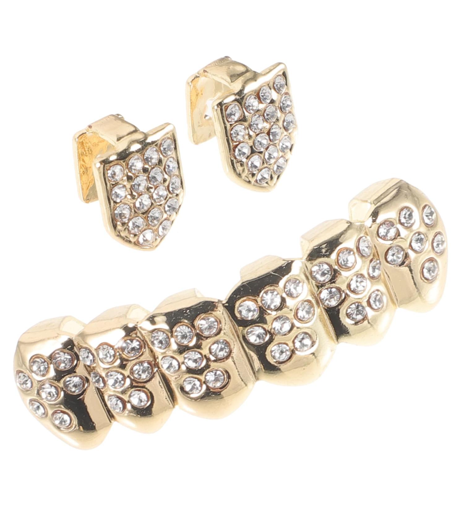 Beavorty 1 Set Grill Halloween Costumes Halloween Fake Teeth Costume Teeth Clothing Combination Personality - Buy Online on GoSupps.com