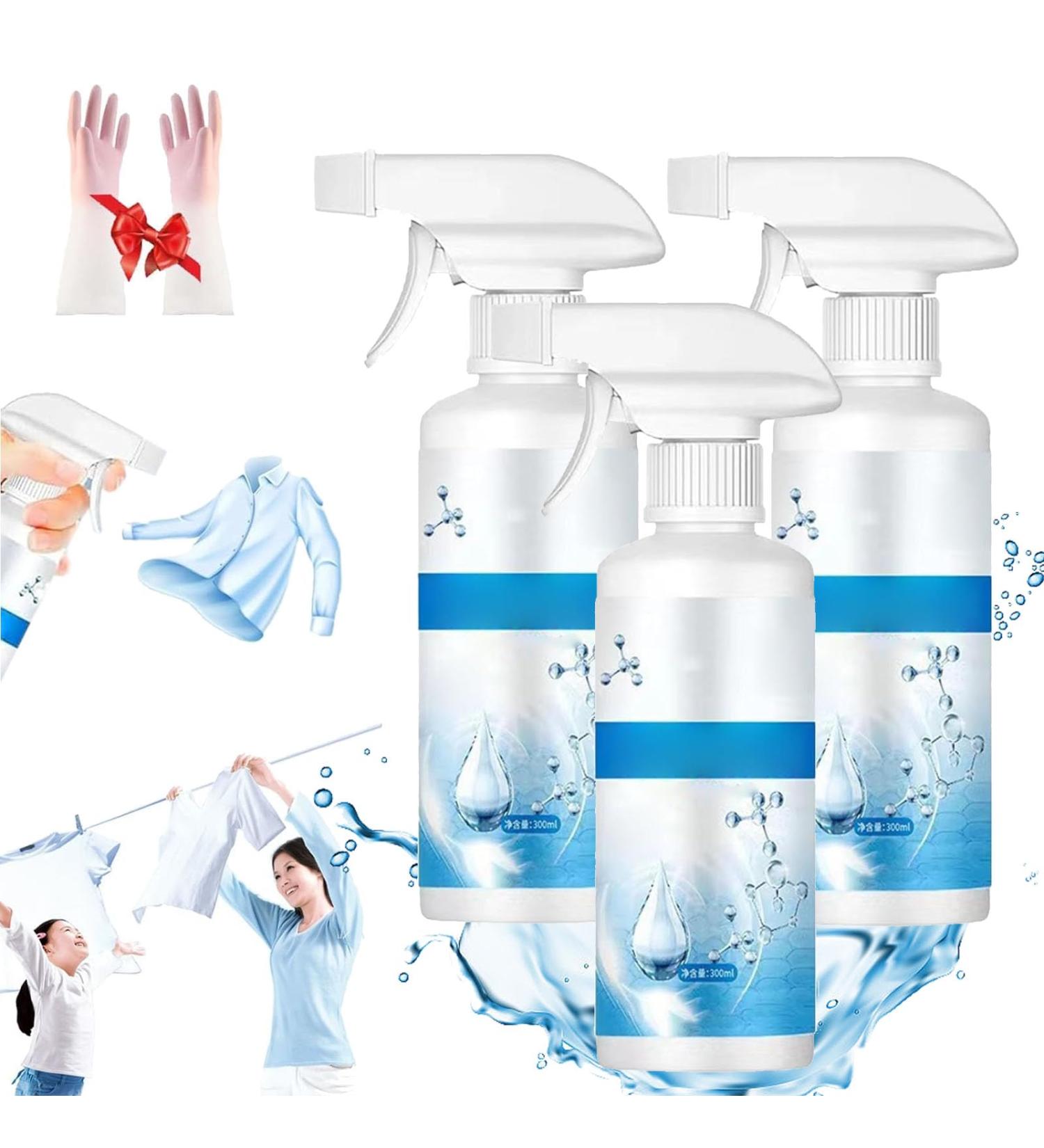 Sowhatahow Stain Remover Non-ionic Laundry Stain Removal Emulsifier All-in-One Powerful Laundry Stain Remover Dry-Clean Spray for Clothes (3pcs) - Buy Online on GoSupps.com