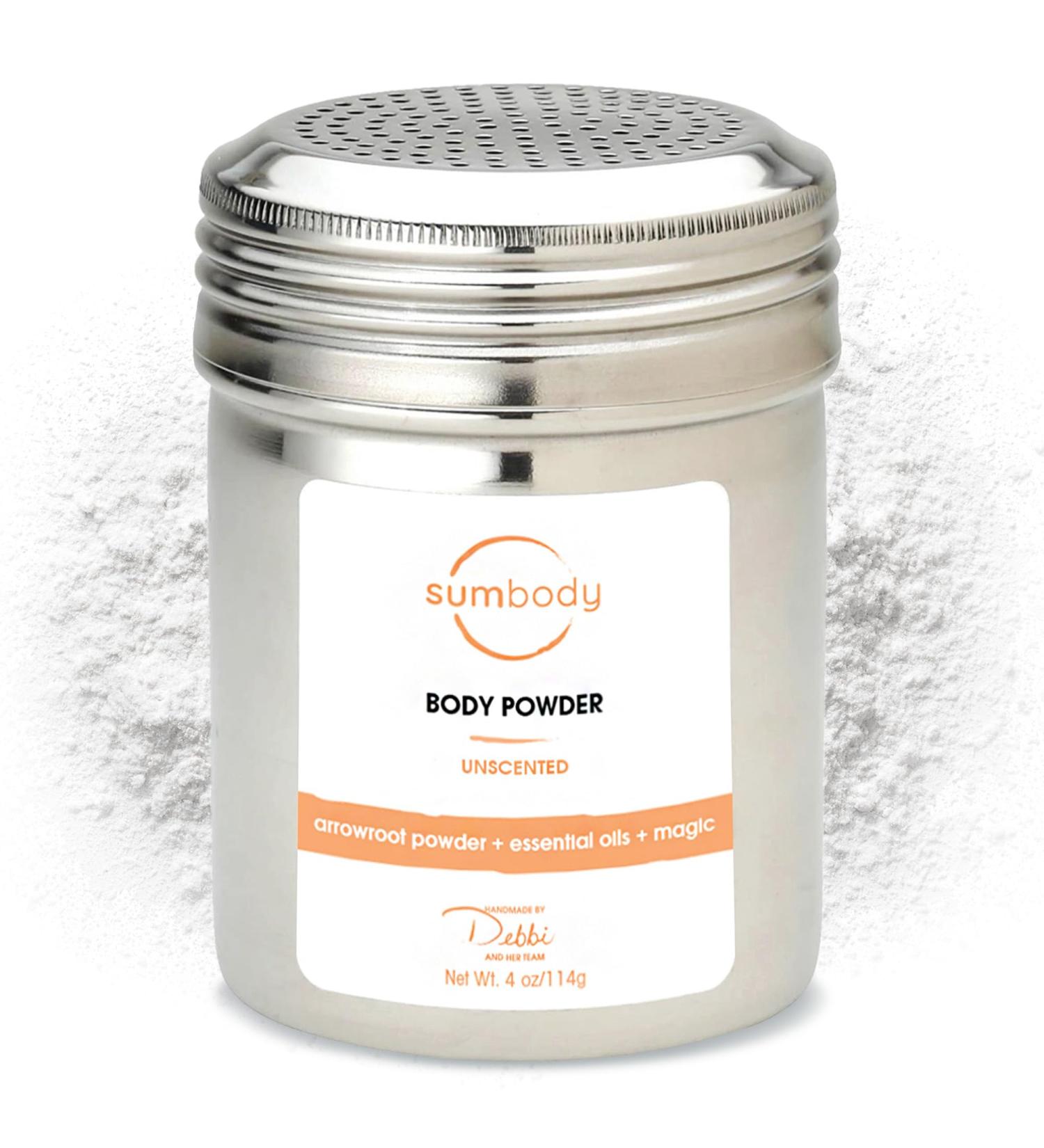 Buy Unscented Body Powder for Women & Men - Talc & Cornstarch Free 4oz Sweat Absorbing Arrowroot Powder Perfect for Skincare & Travel - Buy Online on GoSupps.com