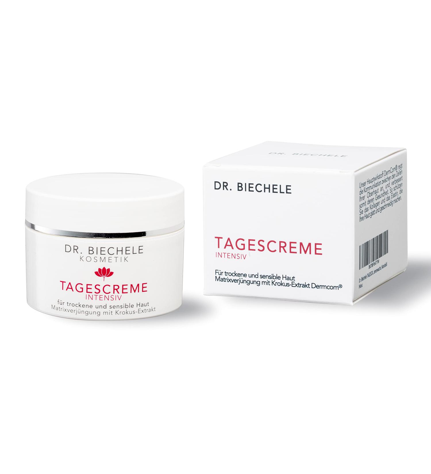  Dr. Biechele Anti Wrinkle Moisturiser for Dry and Sensitive Skin - 50ml - Face Cream with Almond Oil and Beeswax - Women and Men - Buy Online on GoSupps.com