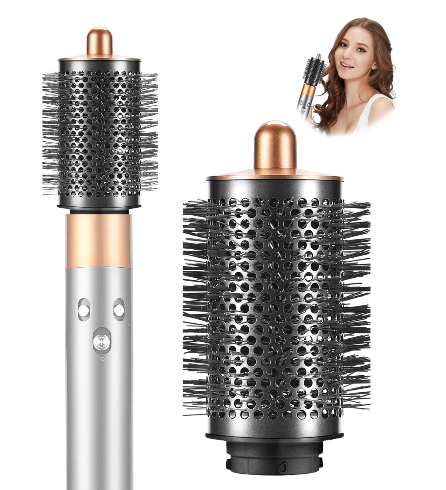 Upgrade Large Round Volumizing Brush for Dyson Airwrap HS01/HS05 | Smooth & Curly Styling Attachment - Buy Online on GoSupps.com