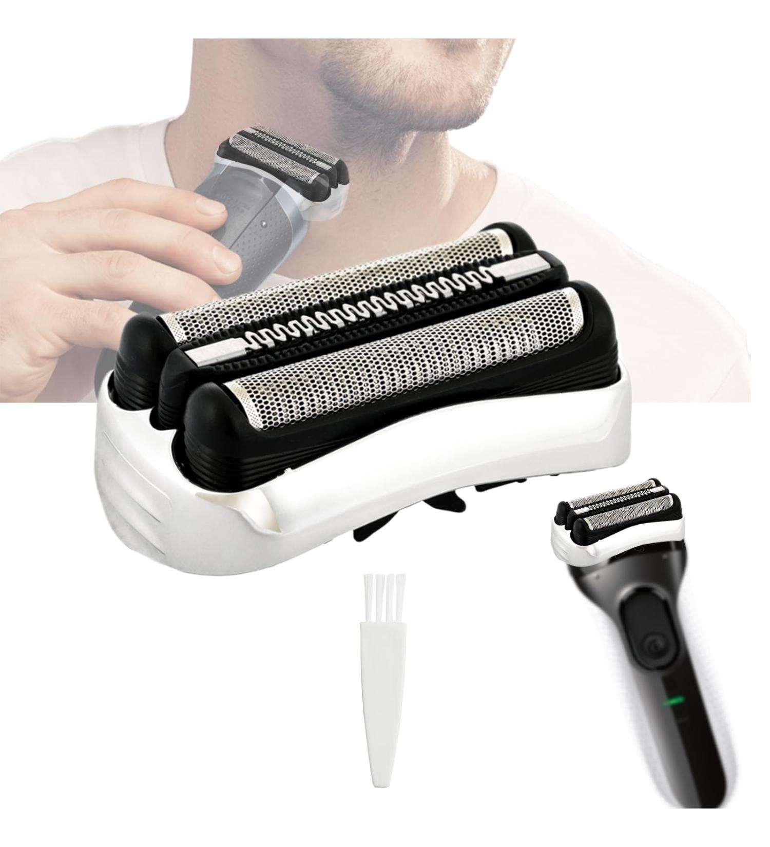 Compatible Braun S3.32S Shaving Head Replacement for Series 3000-3090s | Includes White Brush - Buy Online on GoSupps.com