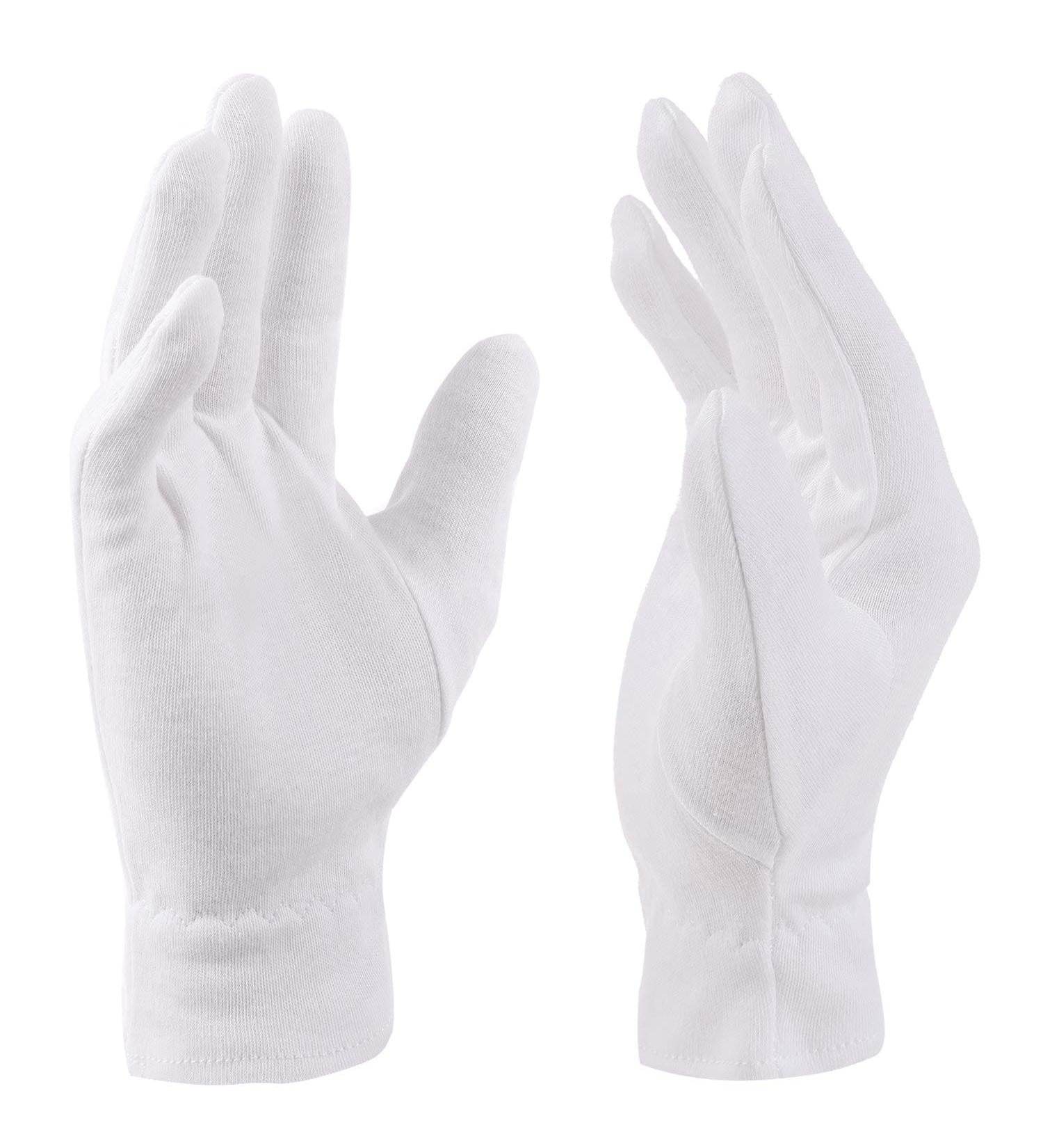 Selizo Moisturizing Gloves for Dry Hands - 3 Pairs of 100% White Cotton Gloves for Women - Hand Moisturizer Sleeping Spa Gloves for Eczema & Dry Hands - Buy Online on GoSupps.com