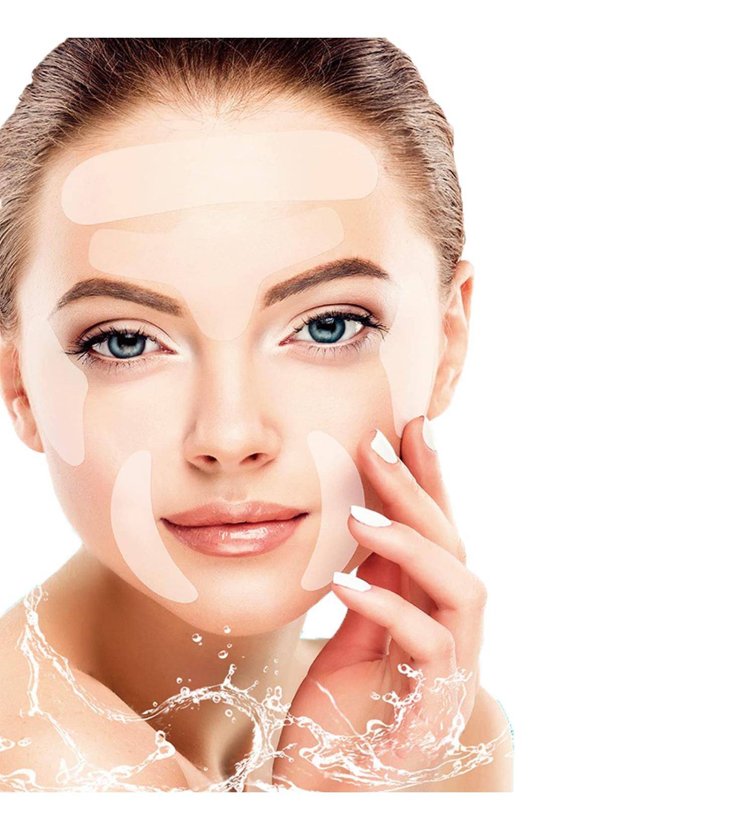 Rosetra Face Tape Set - 160 Pcs Anti Wrinkle Strips for Forehead, Eyes, and Lips - Buy Online on GoSupps.com