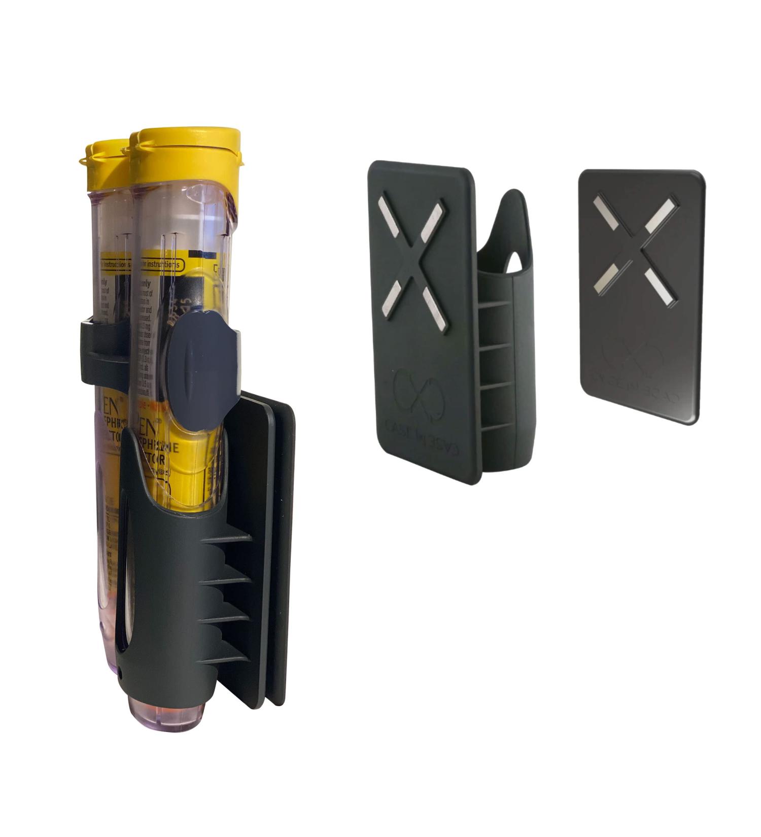 ResQMate Allergy & Epinephrine Home Emergency Kit | Epipen Carrier & Surface Mount | Anaphylaxis Medicine Case - Buy Online on GoSupps.com