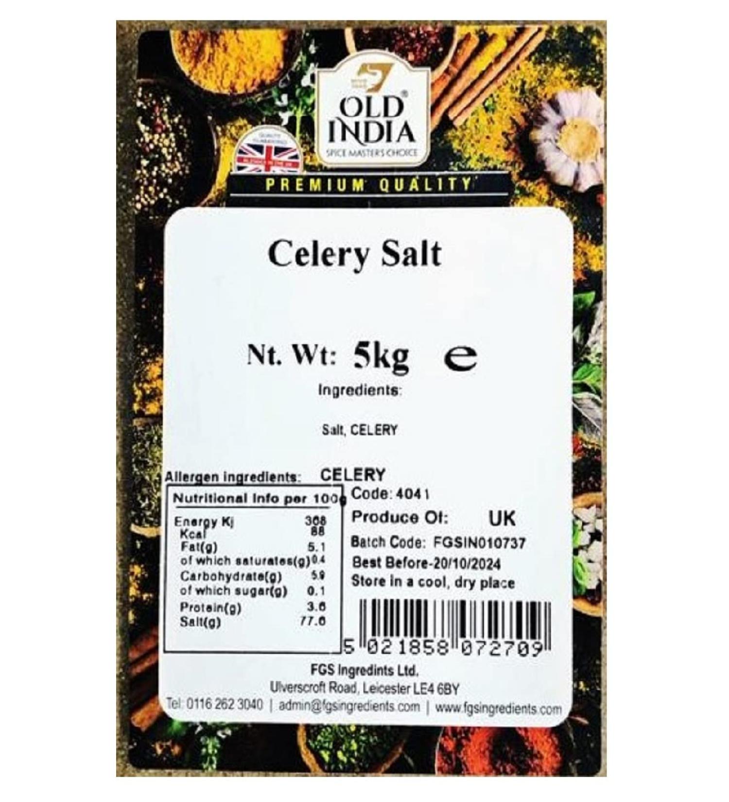 Old India Celery Salt 5kg