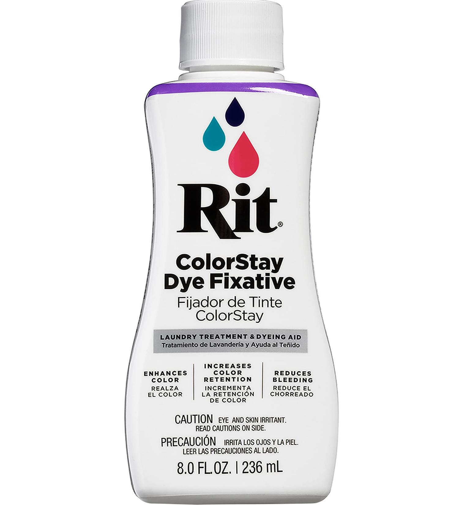 Rit Dye RIT COLORSTAY 8 fl oz Clear - Permanent Fabric Dye Solution - Buy Online on GoSupps.com