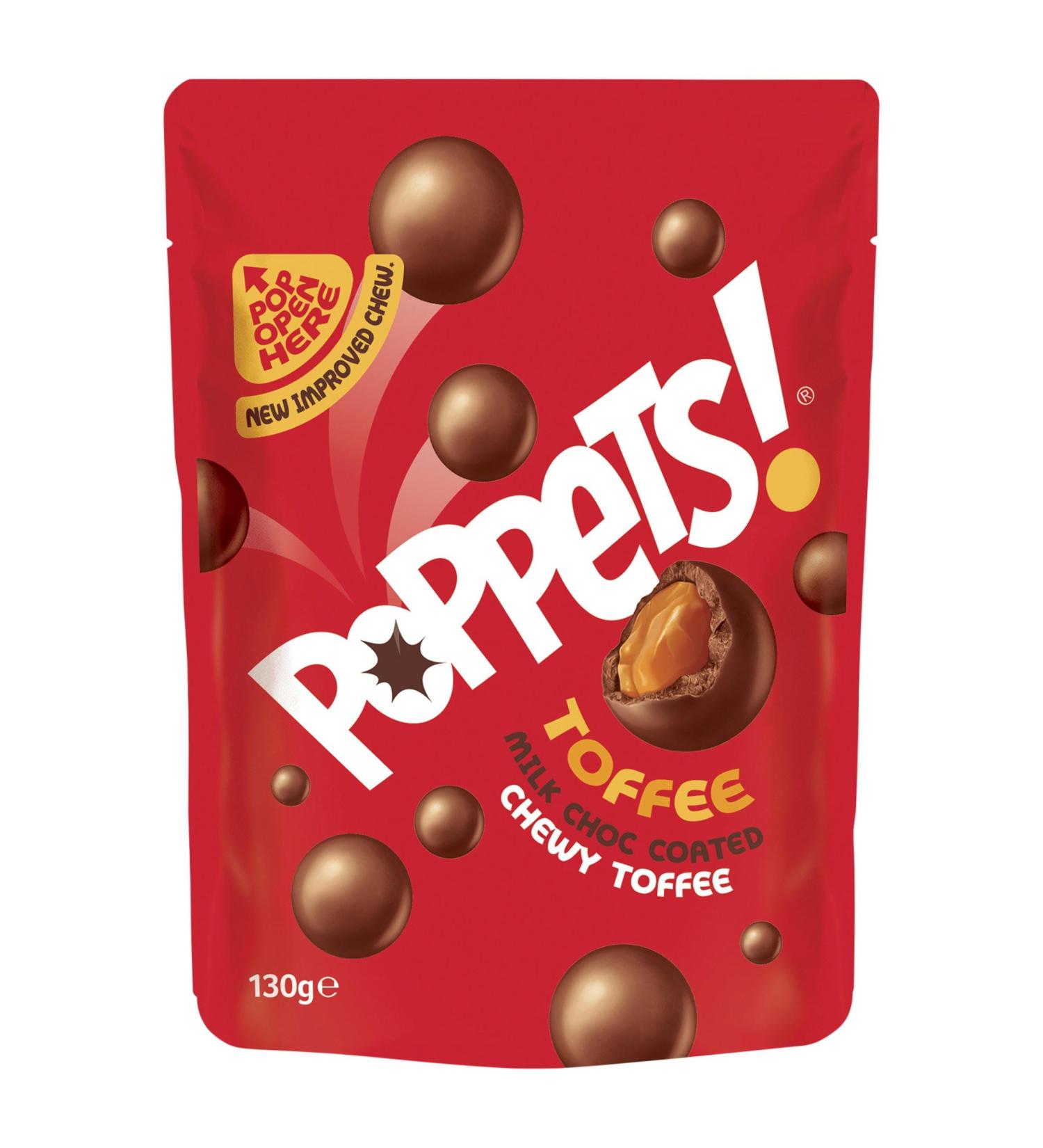 Paynes Poppets Toffee Pouch 130g