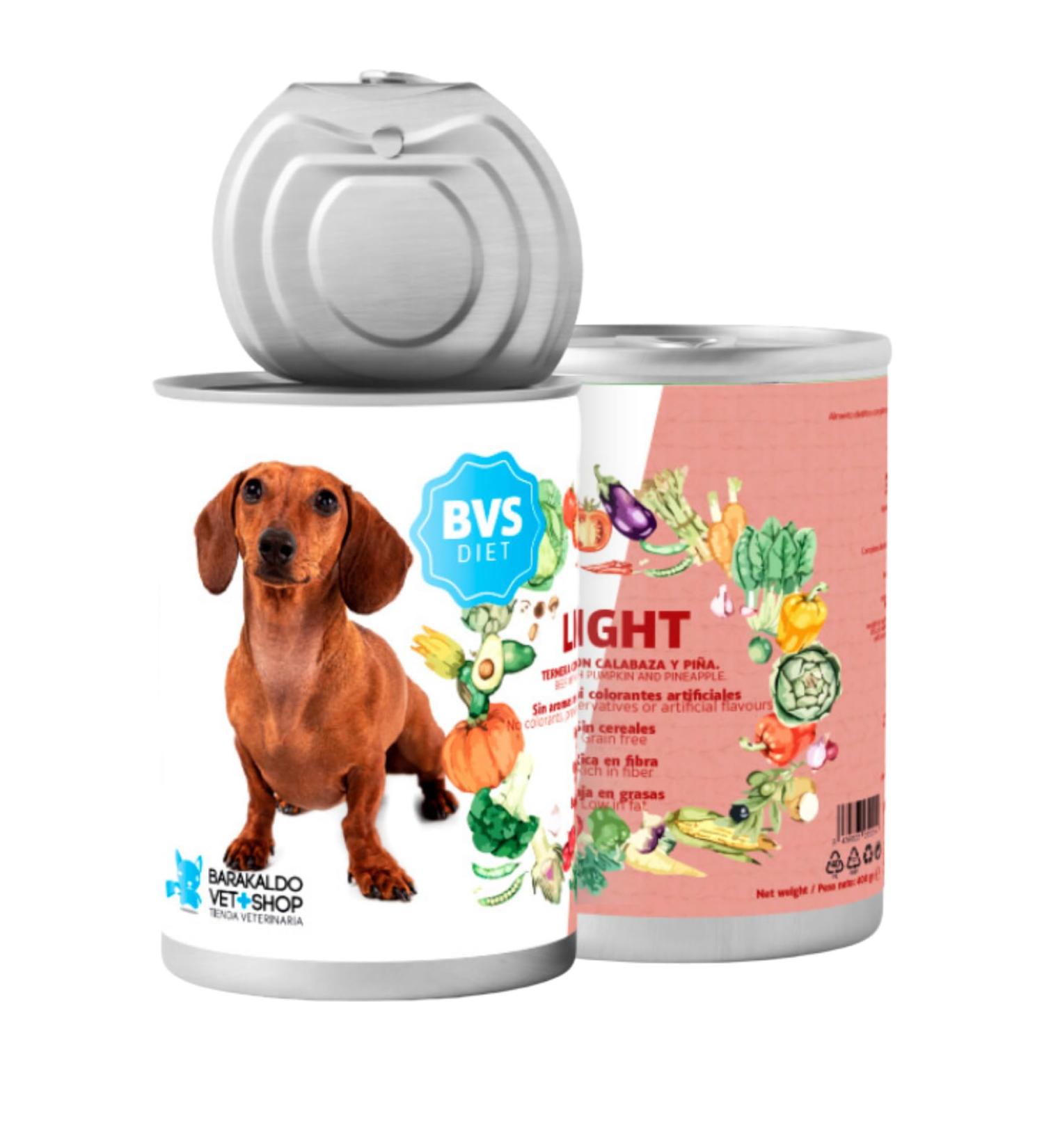 Barakaldo Vet Shop | Diet Light Grain Free Beef with Pumpkin and Pineapple wet dog food | 1 unit x 400 g - Buy Online on GoSupps.com