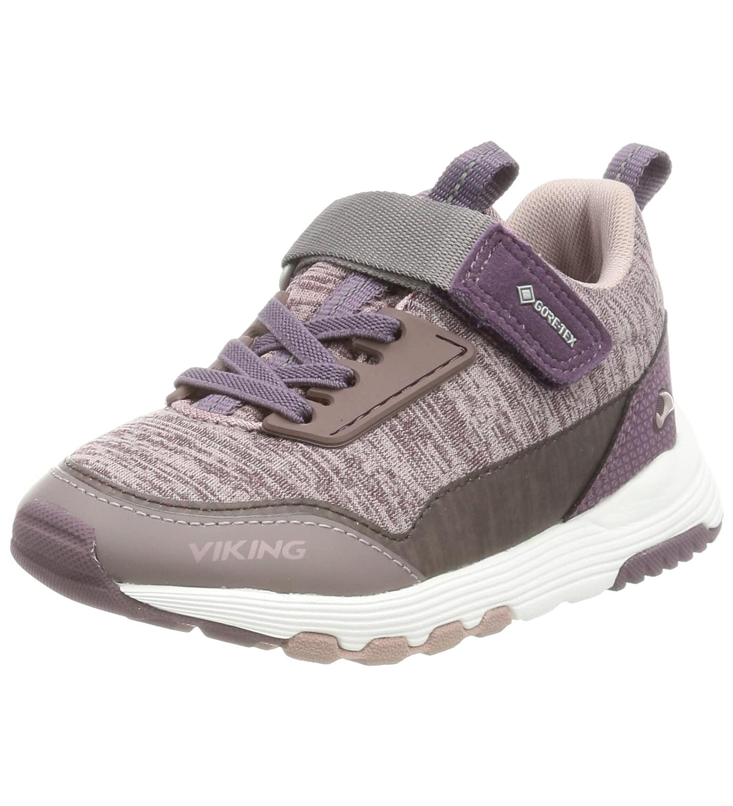 Viking Unisex Kids Arendal Low GTX Rain Shoe - 22 EU - Plum Dusty Pink | International Shipping Available - Buy Online on GoSupps.com