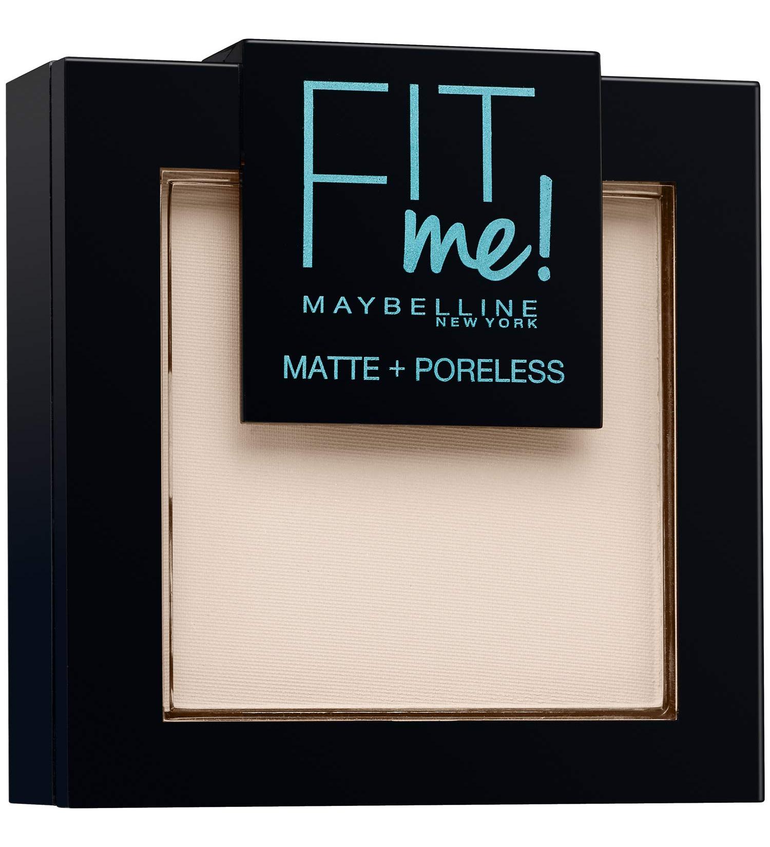 Maybelline New York Fit Me Matte & Poreless Compact Powder for Normal to Oily Skin - 100 Golden Ivory - 9 g - Buy Online on GoSupps.com
