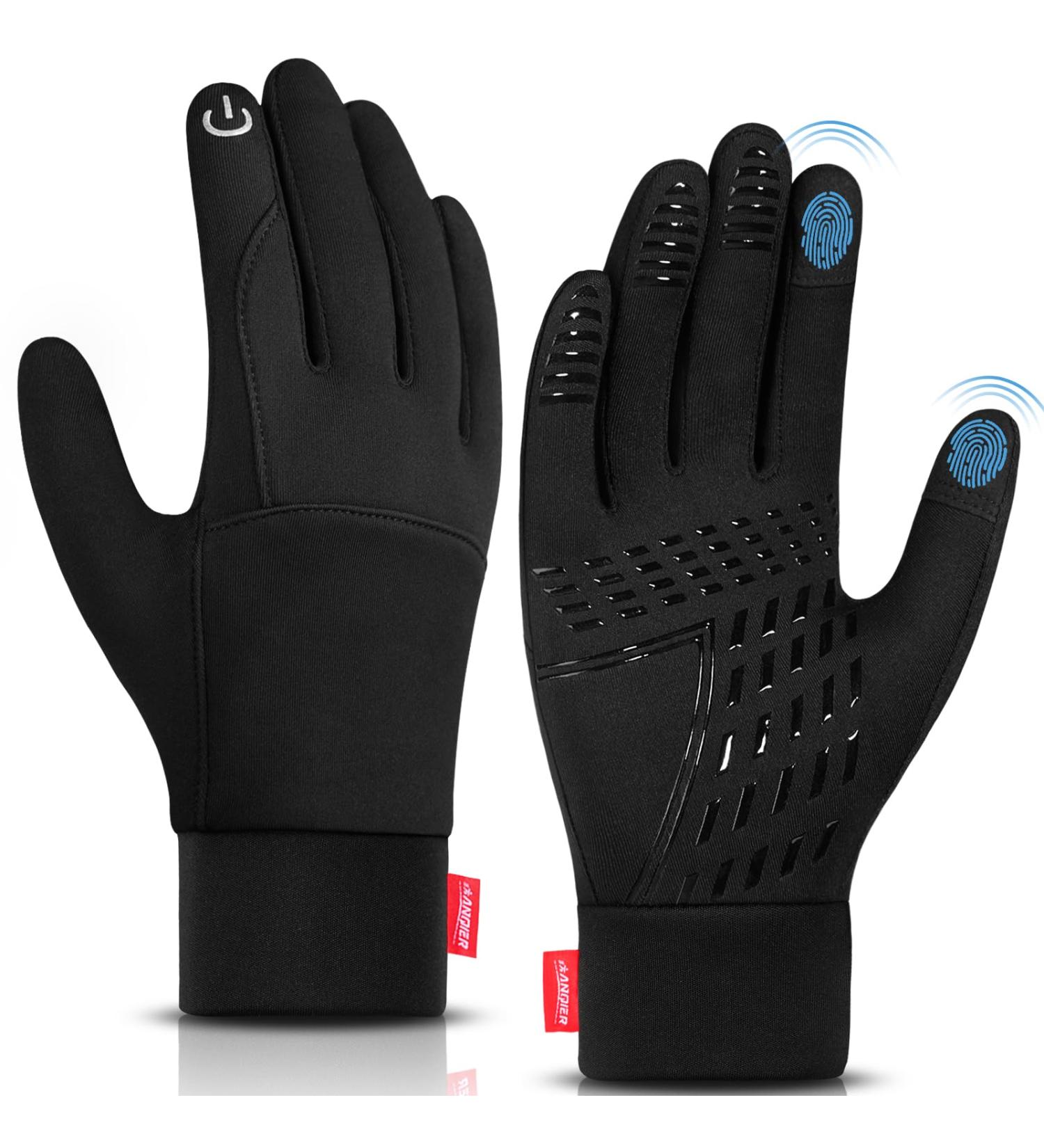 Buy Coskefy Winter Bicycle Gloves for Men & Women Warm Windproof Smartphone-Compatible - Perfect for Cycling Hiking & Outdoor Activities - Buy Online on GoSupps.com