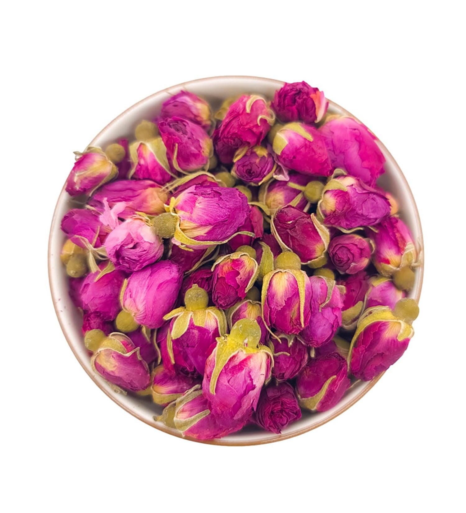 Rose Flower Tea Moon Red Flower Tea Flower Tea (60g/bottle) - Buy Online on GoSupps.com