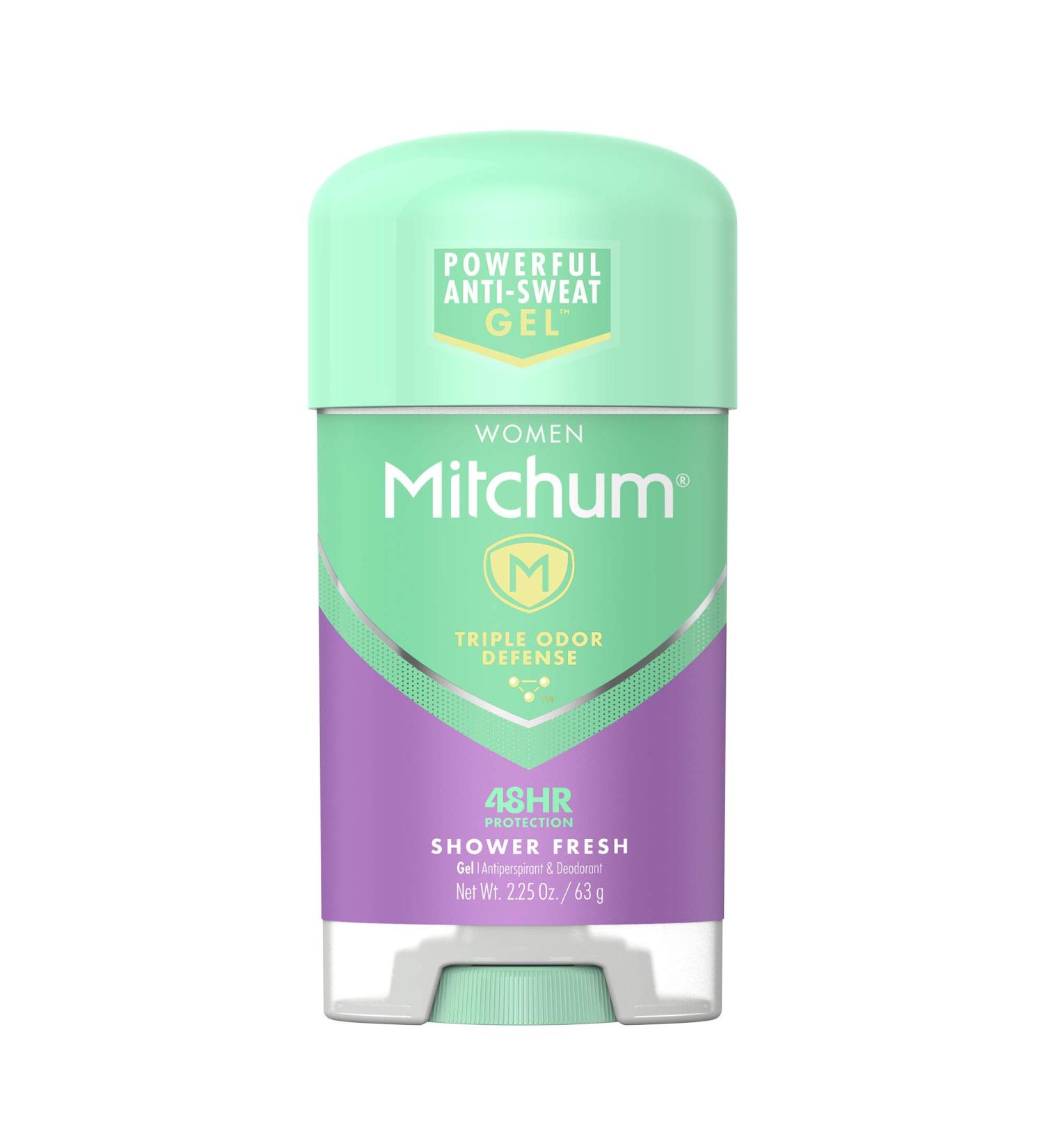 Mitchum Women Advanced Control Shower Fresh Deodorant 2.25 oz (Pack of 6) | 48-Hour Protection - Buy Online on GoSupps.com