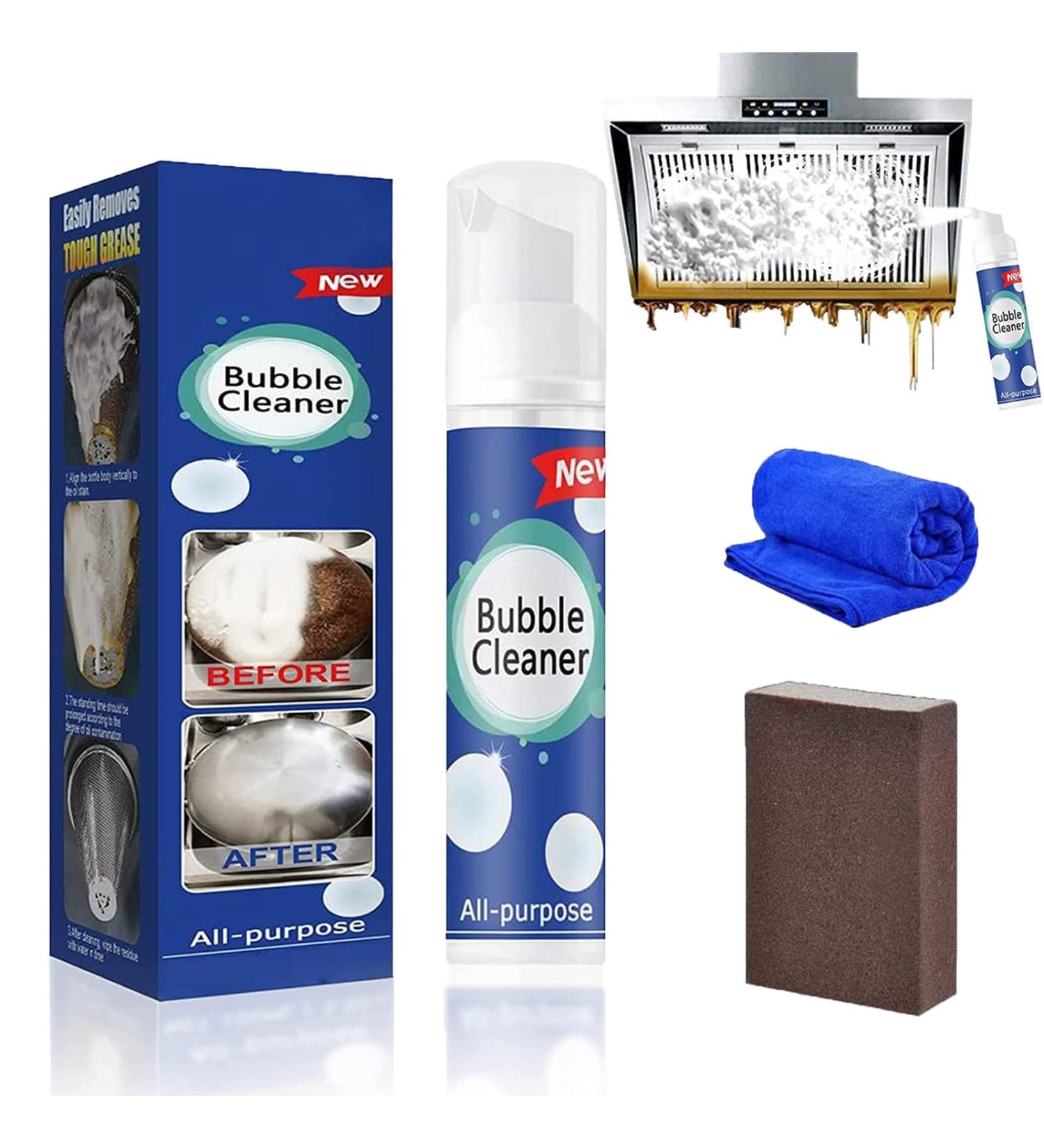 TYGHBN Eticole Cleaner Eticole Cleaning Foam Eticole Foam Cleaner Bubble Cleaner Foam Spray All-Purpose Bubble Cleaner Rinse-Free Kitchen Bubble Cleaner Spray (1PCS 30ML) 1PCS 30ML - Buy Online on GoSupps.com