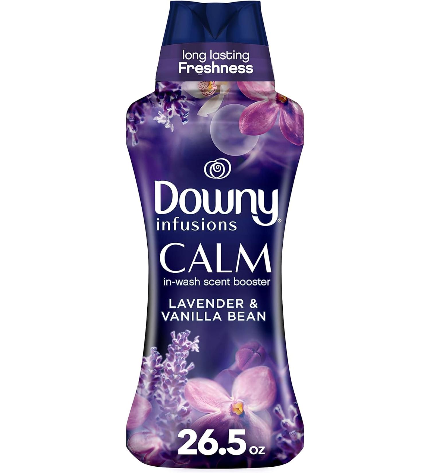 Downy Infusions Laundry Scent Booster Beads for Washer  Calm  Lavender & Vanilla Bean  26.5 Ounce - Buy Online on GoSupps.com
