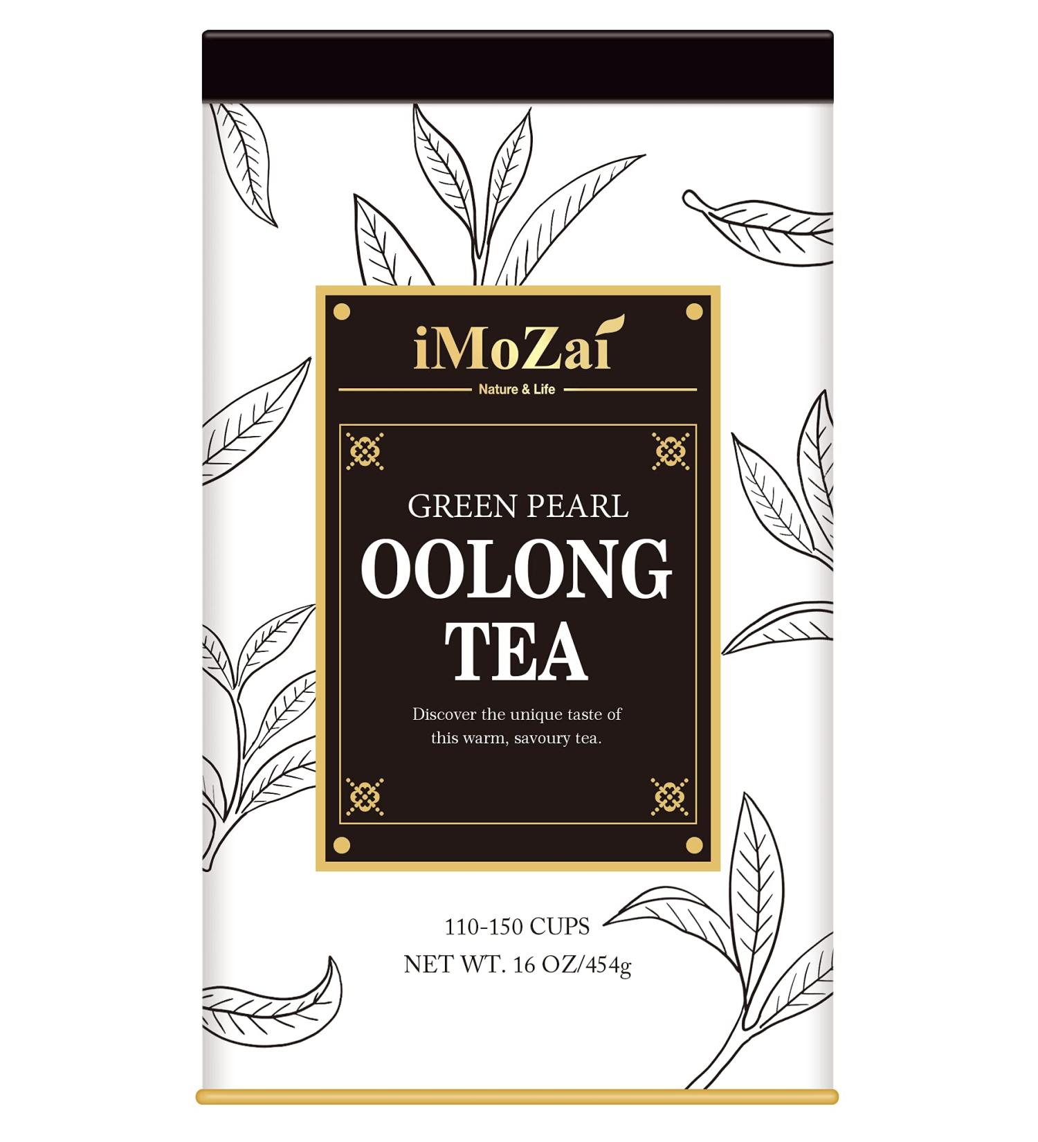 Oolong Tea Loose Leaf - 16 Ounce | 100% Natural Oolong Tea Leaves | 110-150 Cups Servings by Imozai - Buy Online on GoSupps.com