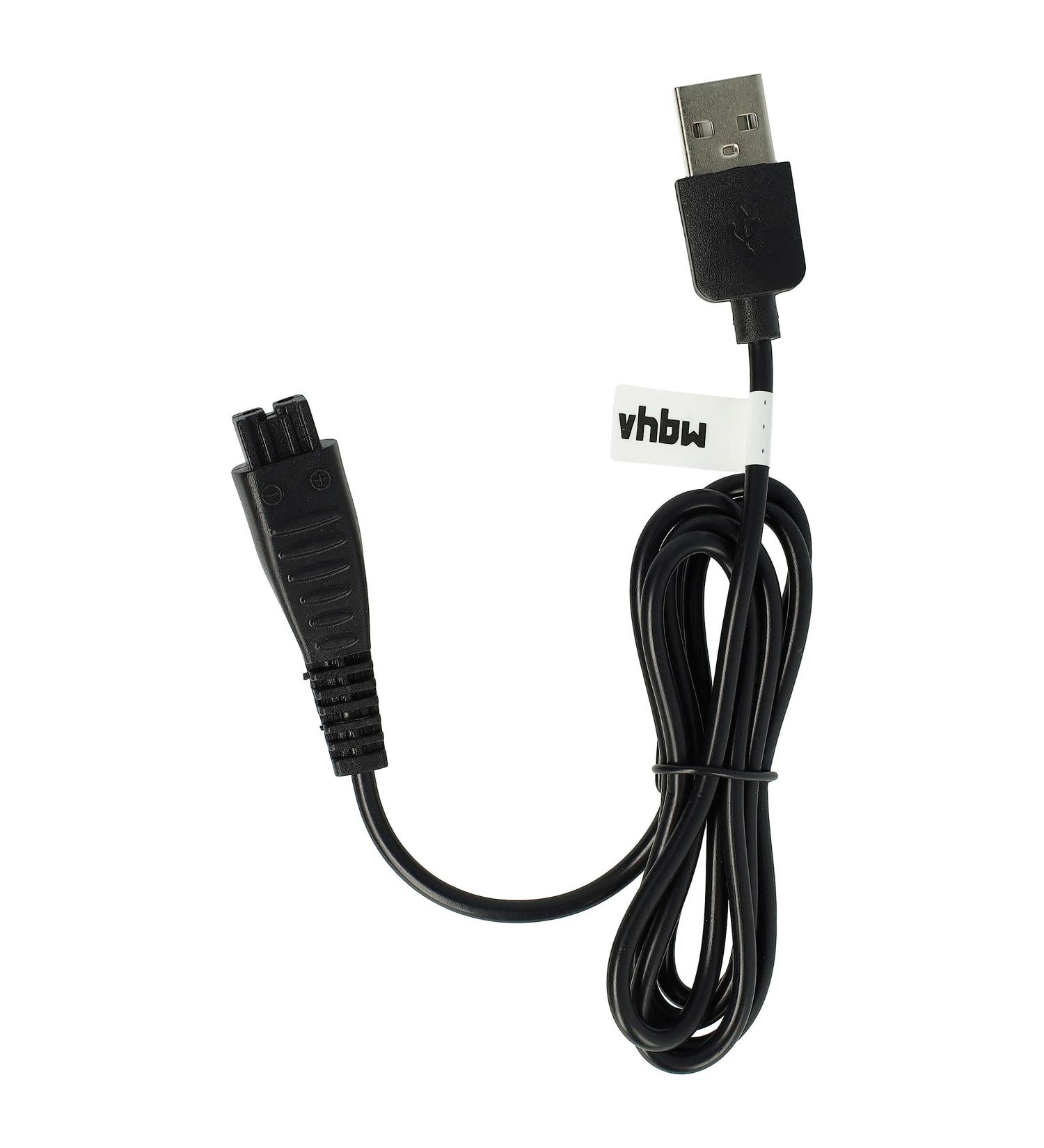 Buy vhbw Charging Cable for Panasonic Shavers ES-LA54 ES-LA62 ES-LA70 ES-LA74 ES-LA84 ES-LA90 - 120 cm Power Cable - International Shipping Available - Buy Online on GoSupps.com