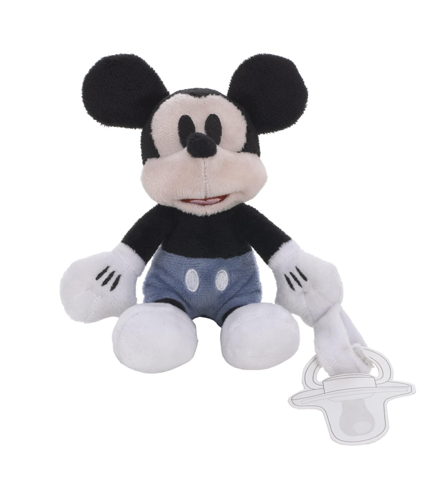 Disney Mickey Mouse Plush Pacifier Holder | Soft and Safe | Ideal Baby Gift | International Shipping Available - Buy Online on GoSupps.com