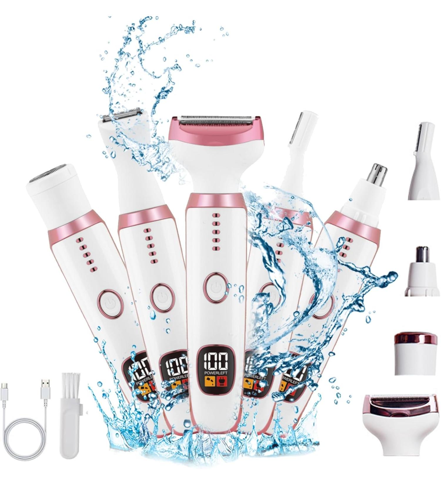 nnOuOnn Electric Lady Shaver Bikini Trimmer for Women - White - Buy Online on GoSupps.com