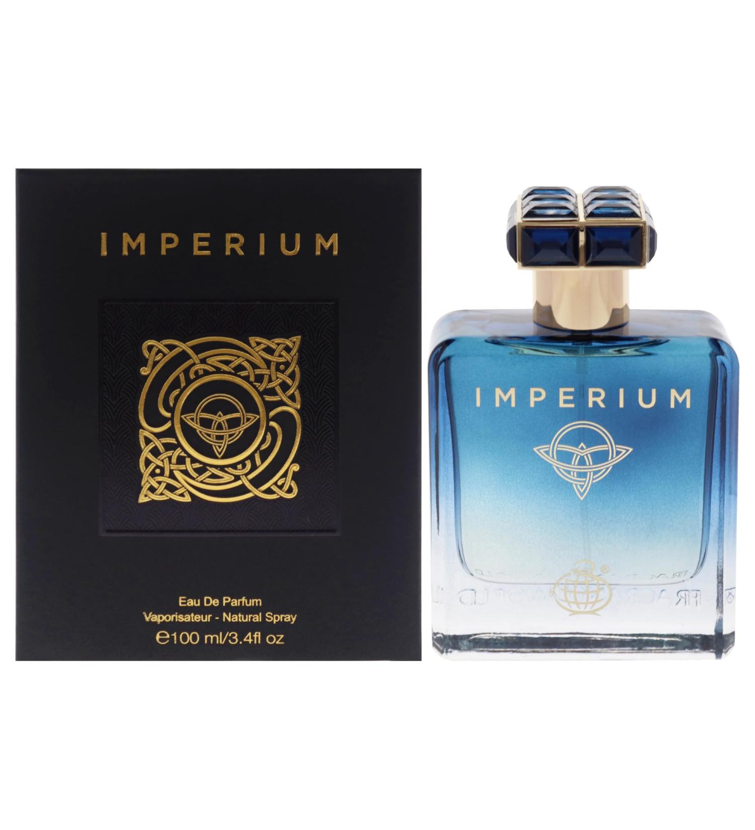Fragrance World Imperium EDP Perfume 100 ml Unisex perfume | Aromatic Signature Note Perfumes For Men & Women Exclusive I Luxury Niche Perfume Made in UAE Amber Wood 3.4 Fl Oz (Pack of 1) - Buy Online on GoSupps.com