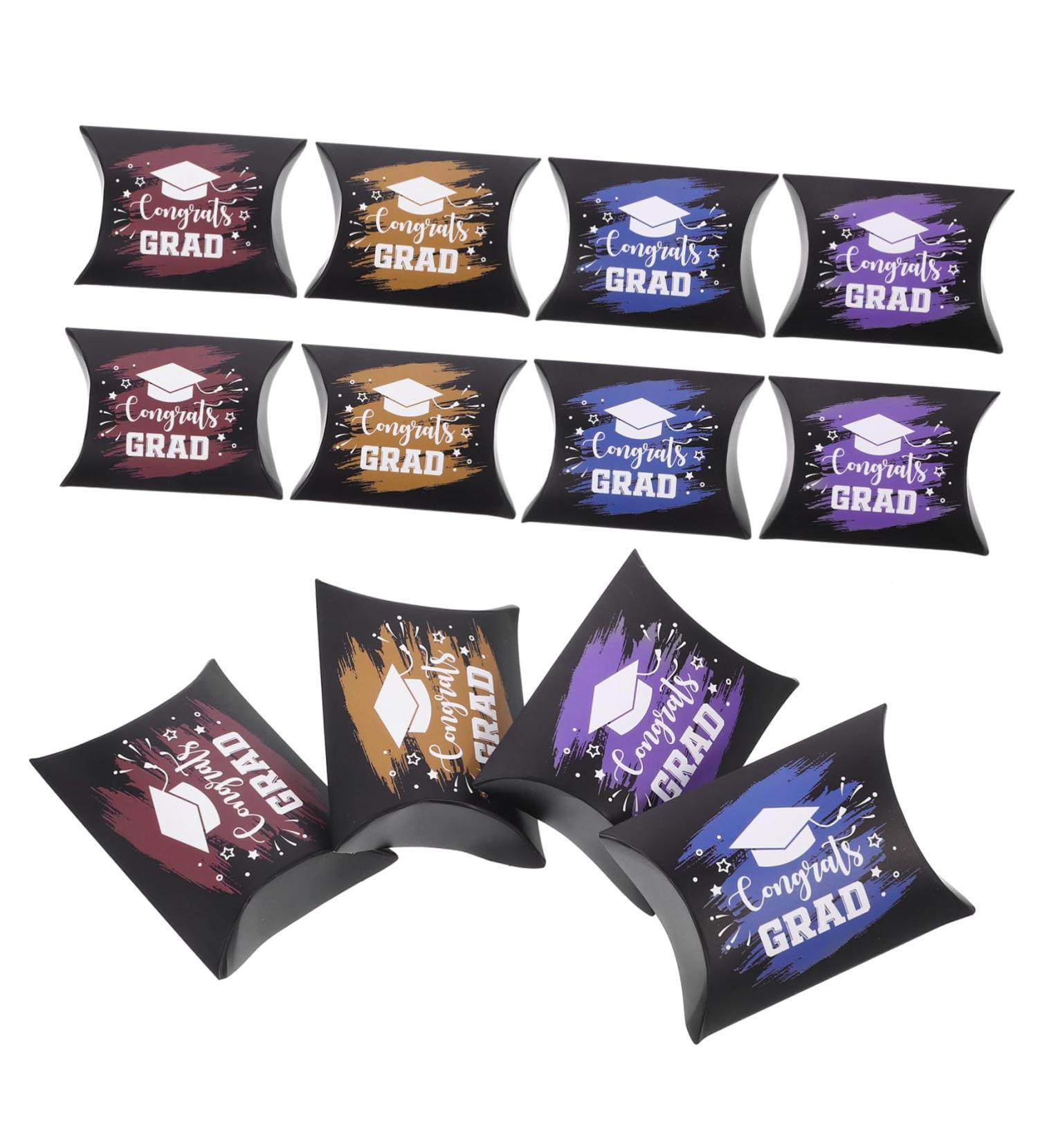 CAXUSD 40pcs Boxes Graduation Candy Box Gift Boxes Multi-function Candy Container Candy Case Decorative Candy Container Candy Supply Biscuit Case Paper Multifunction Graduation Season - Buy Online on GoSupps.com