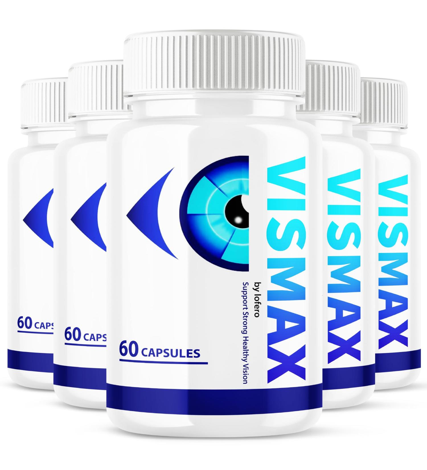 (5 Pack) Vismax Revive Capsules Vis Max Premium Eye Health & Vision Support Vitamin Supplement Pills Premium All-Natural Ingredients Advanced Formula for Healthy Eyesight Focus Visual Sight (300 ct) - Buy Online on GoSupps.com