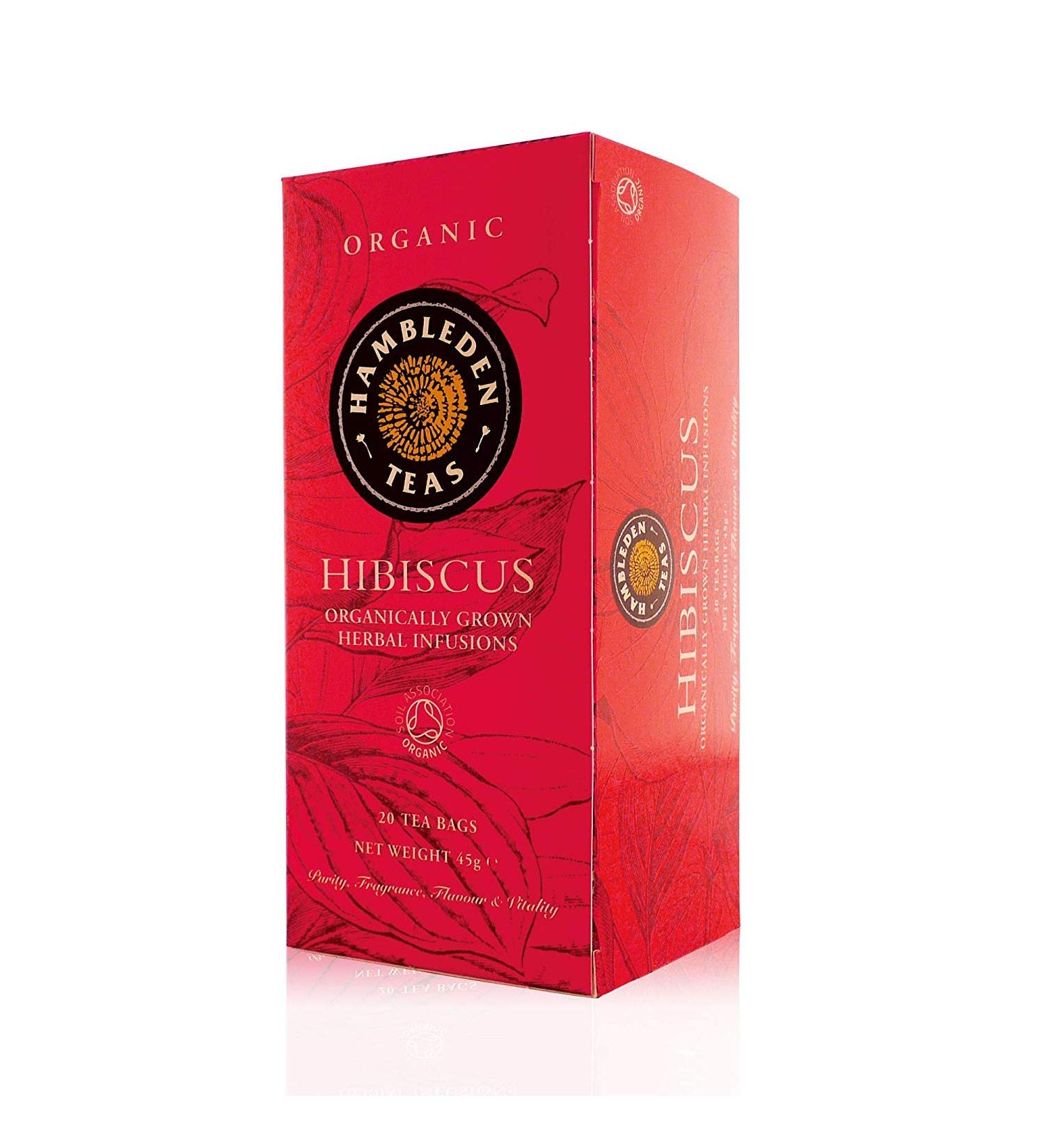 Hambleden Teas Organic Hibiscus Tea 20 Teabags