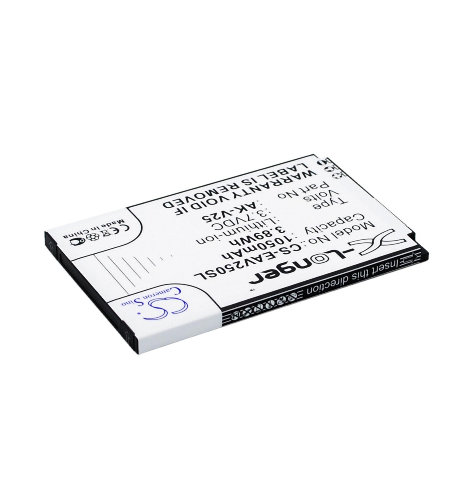 Replacement Battery for Emporia Active Senior Euphoria Pure V25 V50 - 1050mAh 3.7V Compatible Part AK-V25 AK-V25 (V2.0) - International Shipping Available - Buy Online on GoSupps.com
