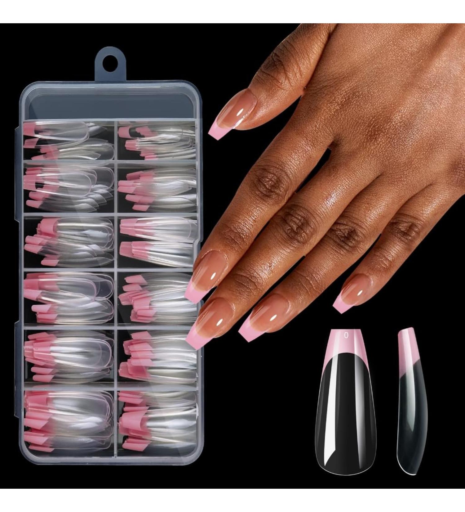 AJTUTUS Fashionable Tips Press on False s Art for Manicure Artists Different Sizes - Buy Online on GoSupps.com