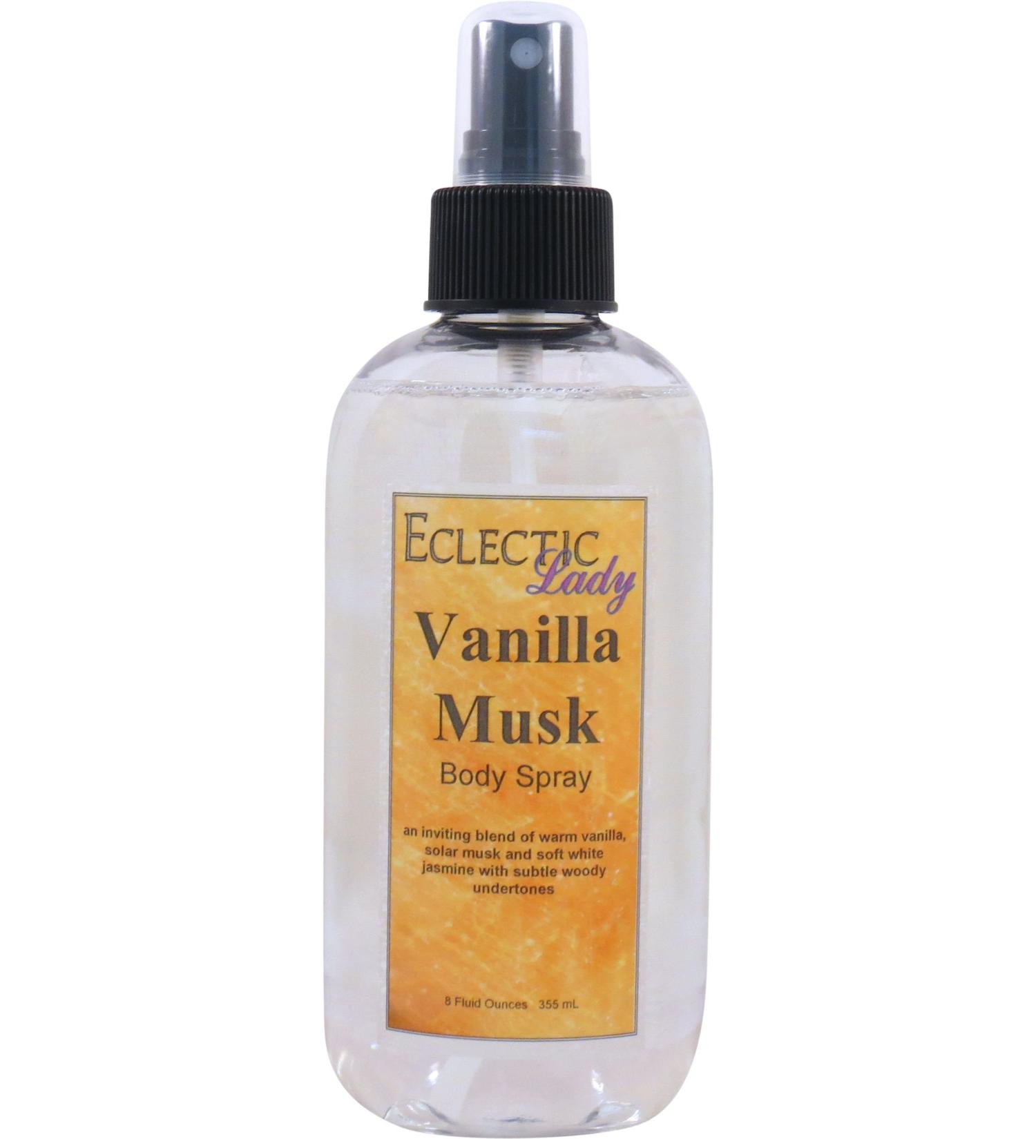 Vanilla Musk Body Spray (Double Strength) 8 ounces Body Mist for Women with Clean Light & Gentle Fragrance Long Lasting Perfume with Comforting Scent for Men & Women Cologne with Soft Subtle 8 Fluid Ounces (Double Strength) - Buy Online on GoSupps.com