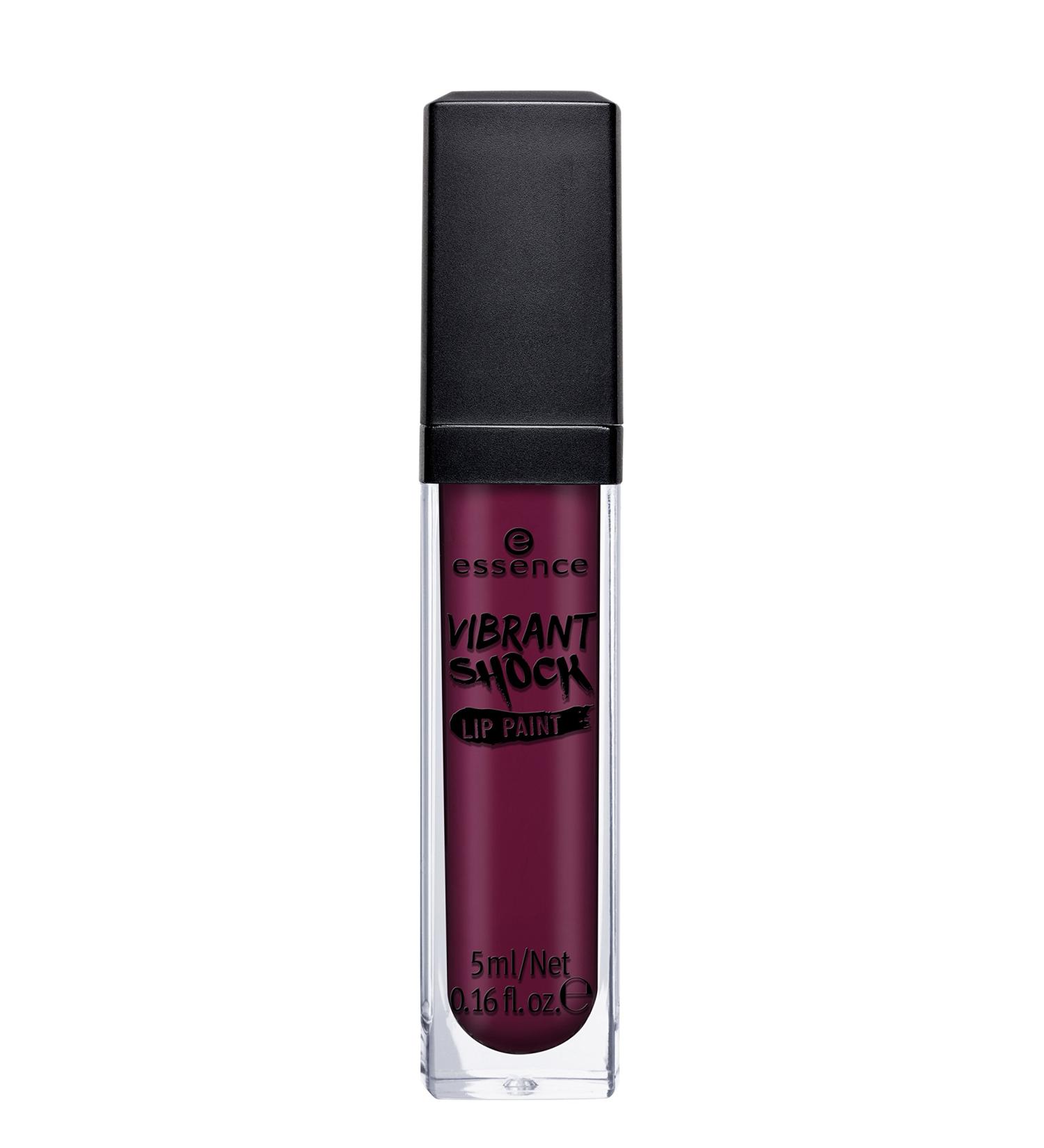 essence - lipstick - vibrant shock lip paint - red viper