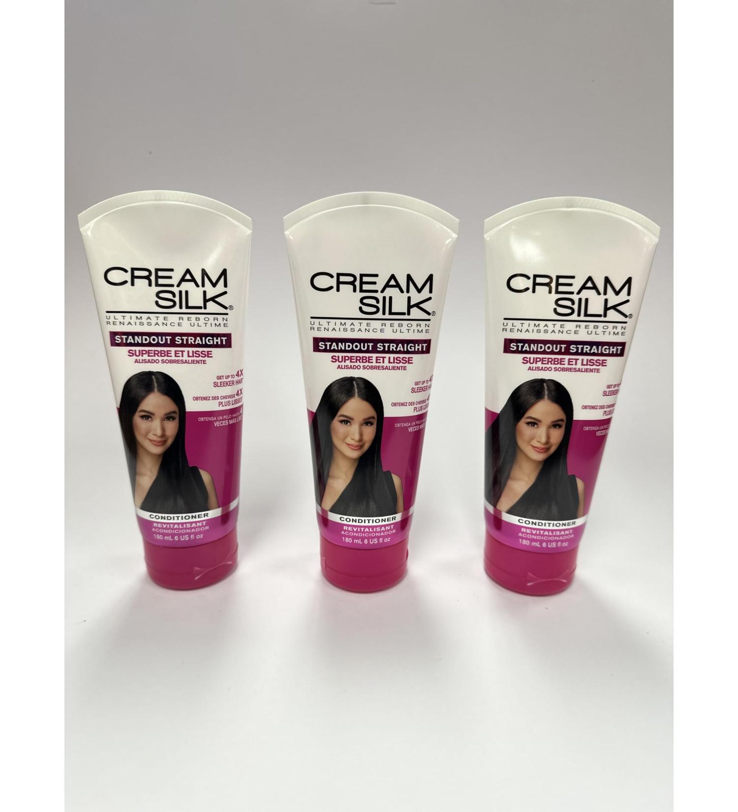 Cream Silk Conditioner Standout Straight - 3 Bottle 180ml (6 FL Oz Each)