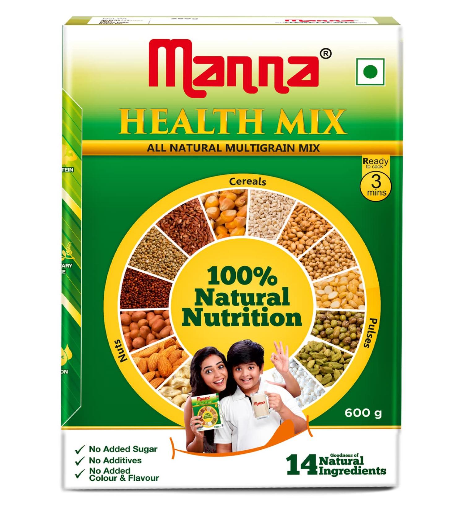 Multigrains Health & Nutrition Drink - 500 Gm (16.91 Oz) - Buy Online on GoSupps.com