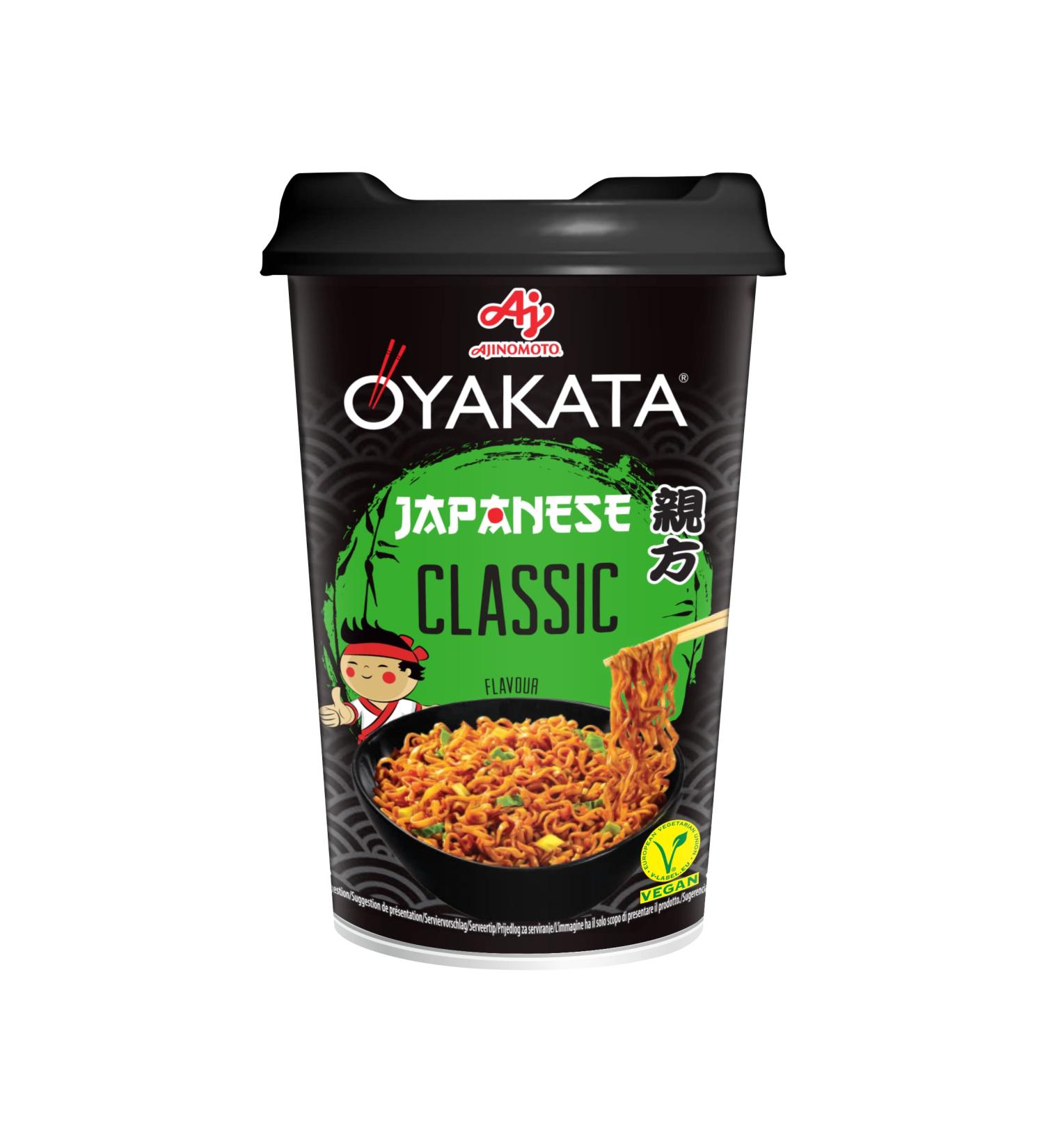 OYAKATA Vegan Instant Noodles Wok Style - Japanese Style - 93g Pack for International Shipping - Buy Online on GoSupps.com