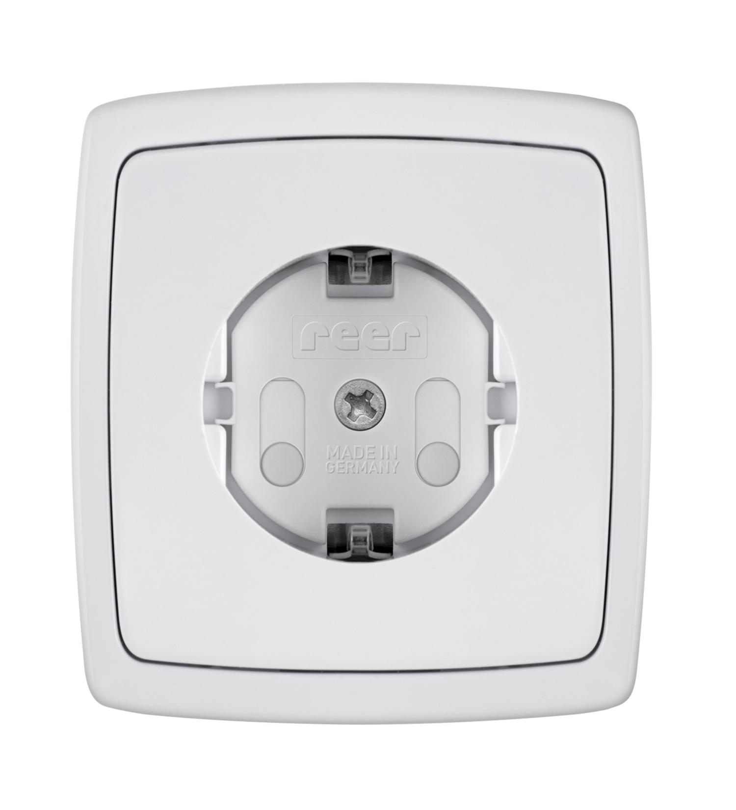 Reer 3245020 Socket Protector - Screwable White - 20 Pack | Safe International Shipping - Buy Online on GoSupps.com