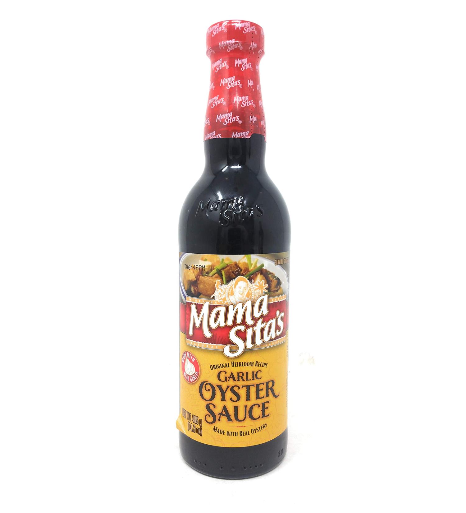 Mama Sita's 1 Pack Garlic Oyster Sauce - Authentic Philippine Sauces - Buy Online on GoSupps.com