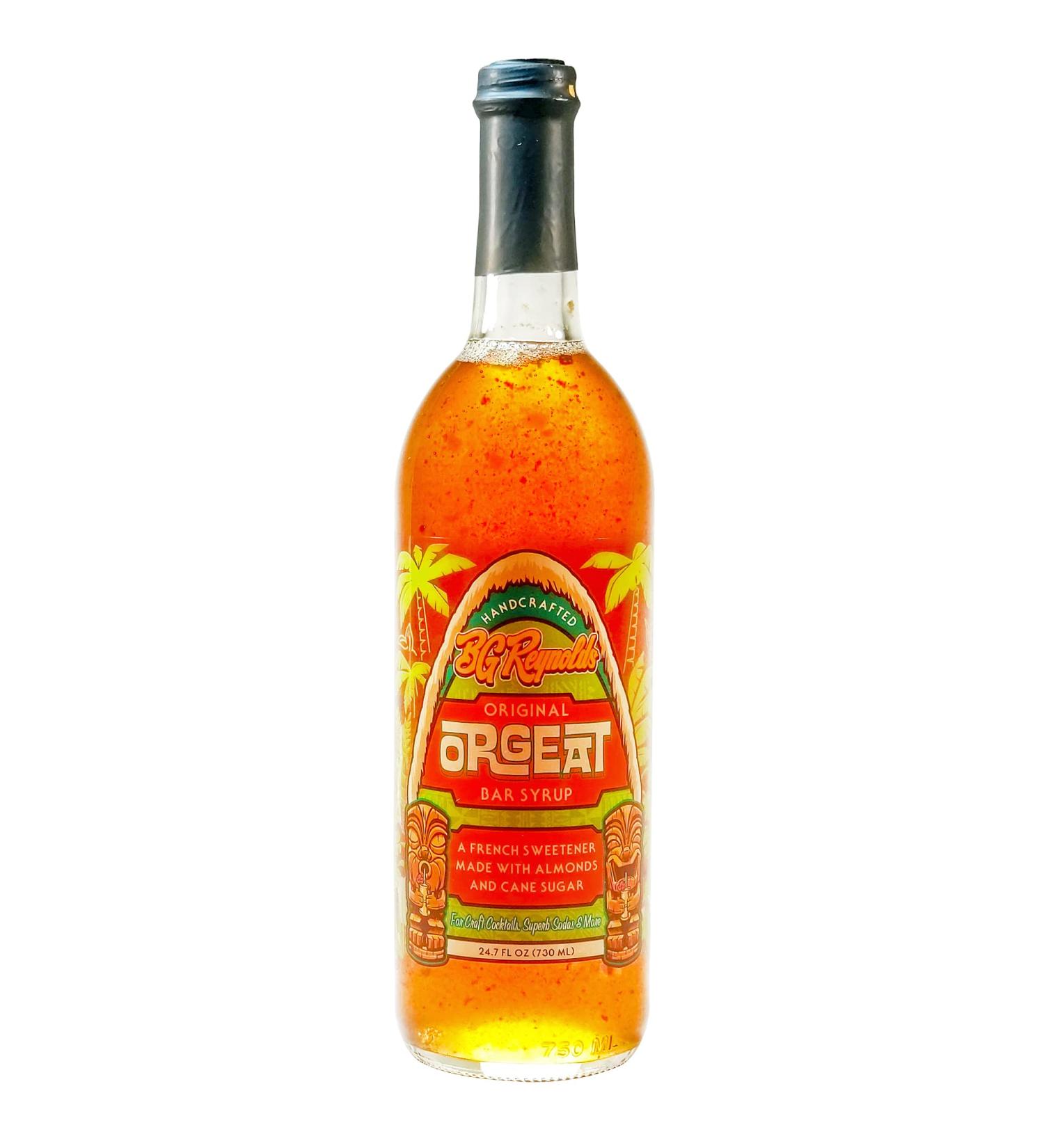 BG Reynolds Natural Tiki Cocktail Cane Syrup - Original Orgeat 750ml - Buy Online on GoSupps.com