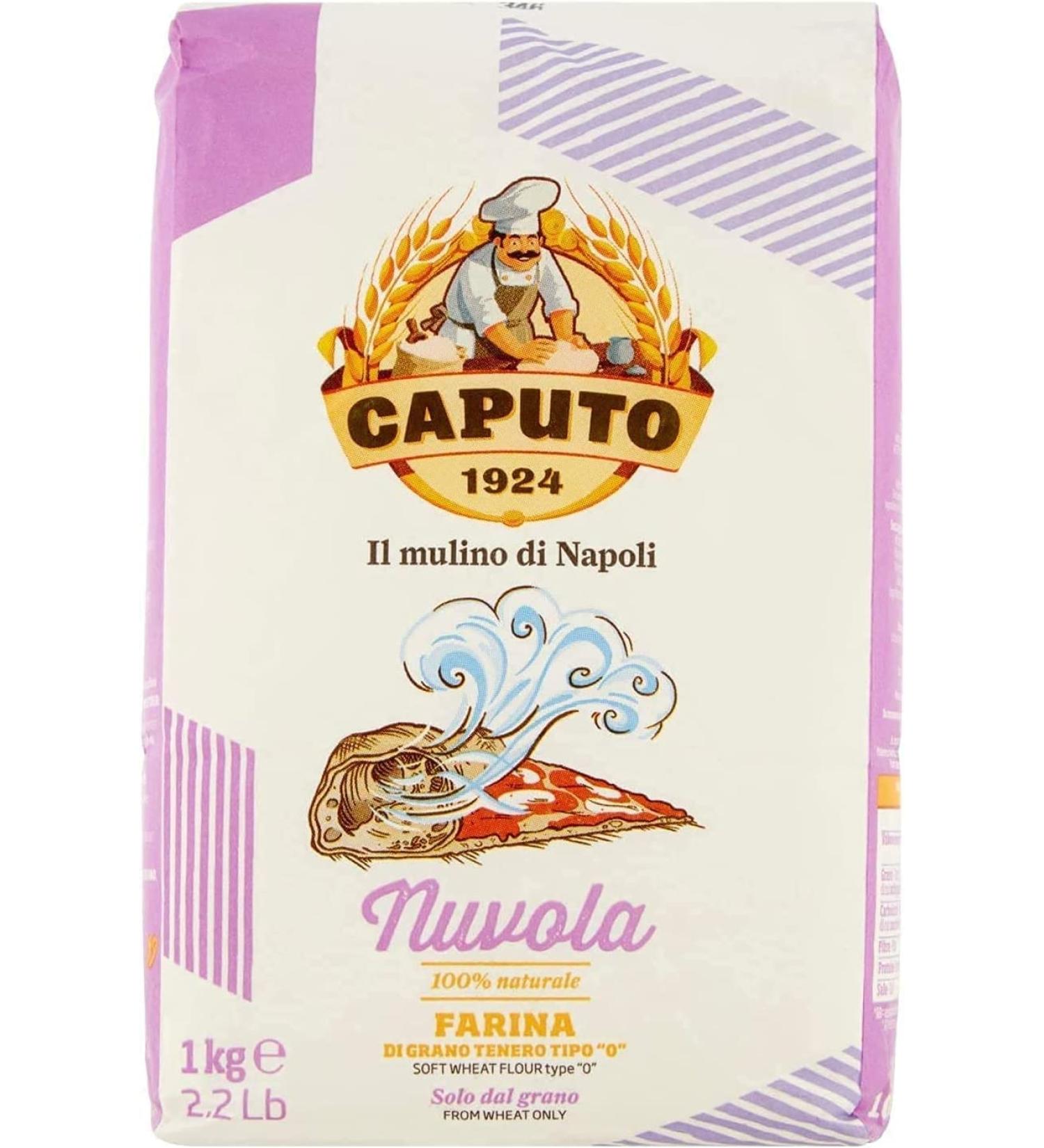 10x Farina Molino Caputo Nuvola Pizza Napoli Pizza Flour for Light Dough 1kg 100% Natural - Buy Online on GoSupps.com