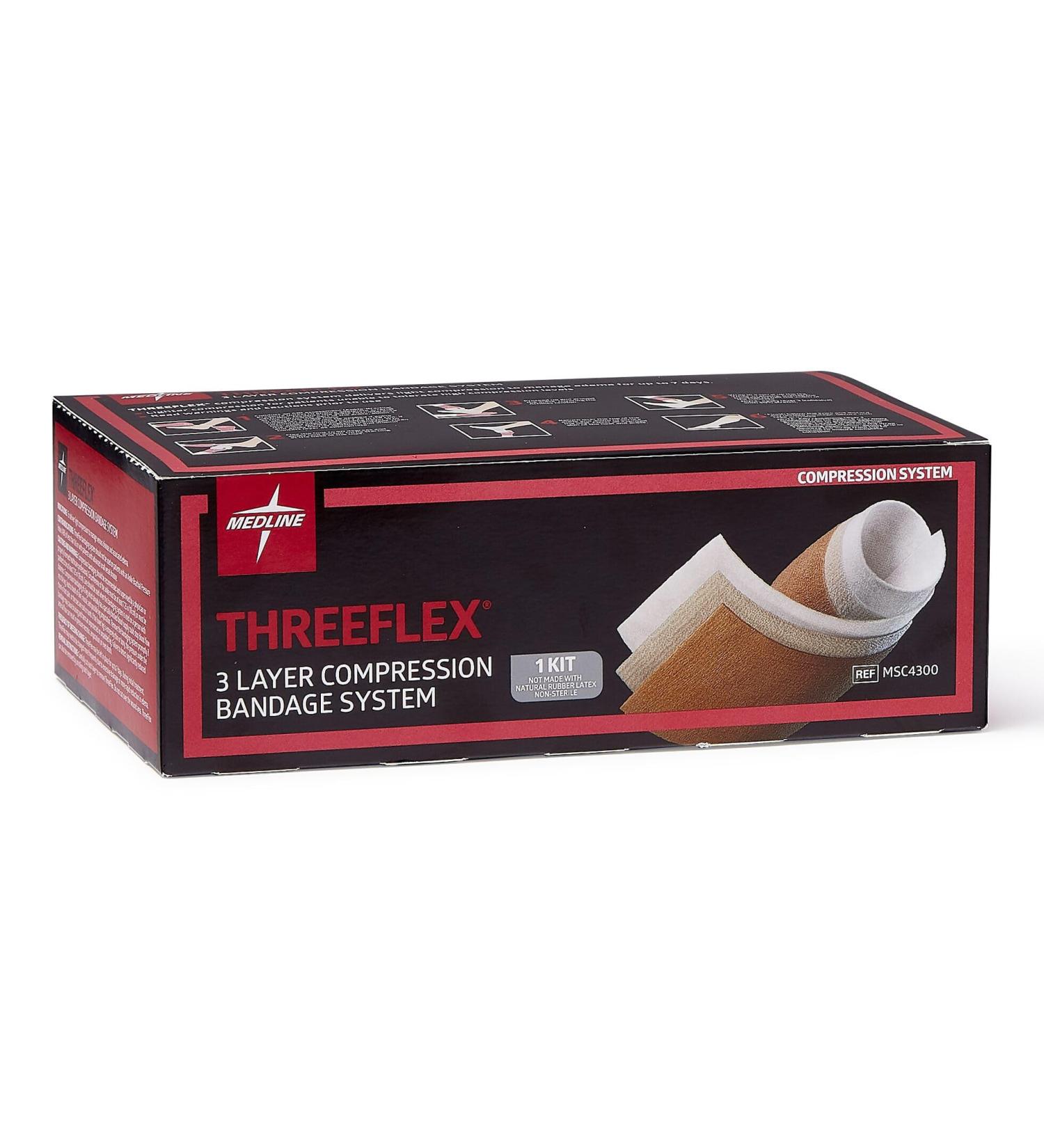Buy Medline ThreeFlex 3-Layer Compression System - Effective Compression Therapy for Fast Recovery | International Shipping Available - Buy Online on GoSupps.com