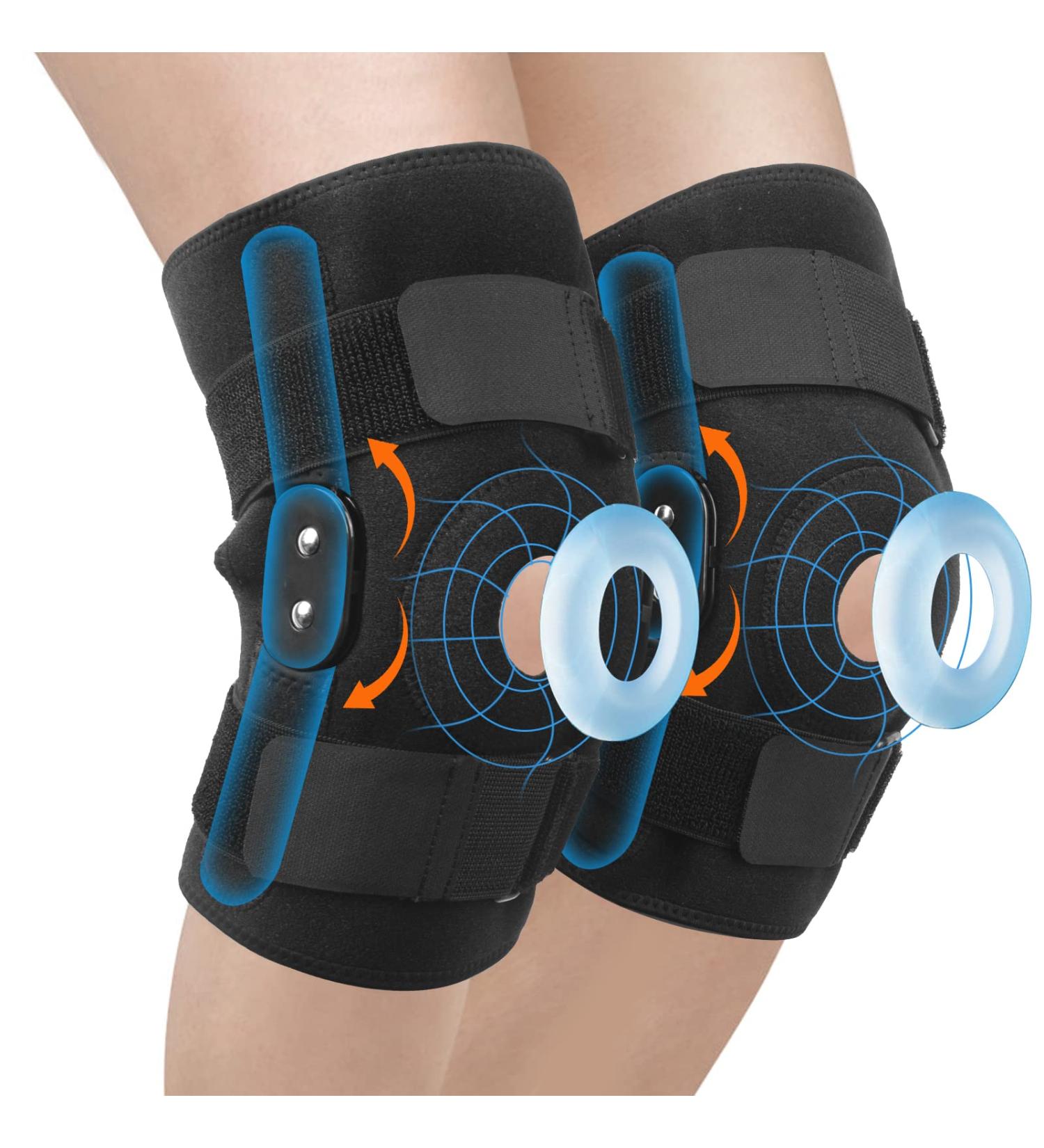 JWISLAND 2 Pack Knee Braces for Women & Men - Arthritis Pain Relief - Patella Gel Pads - X-Large - Buy Online on GoSupps.com
