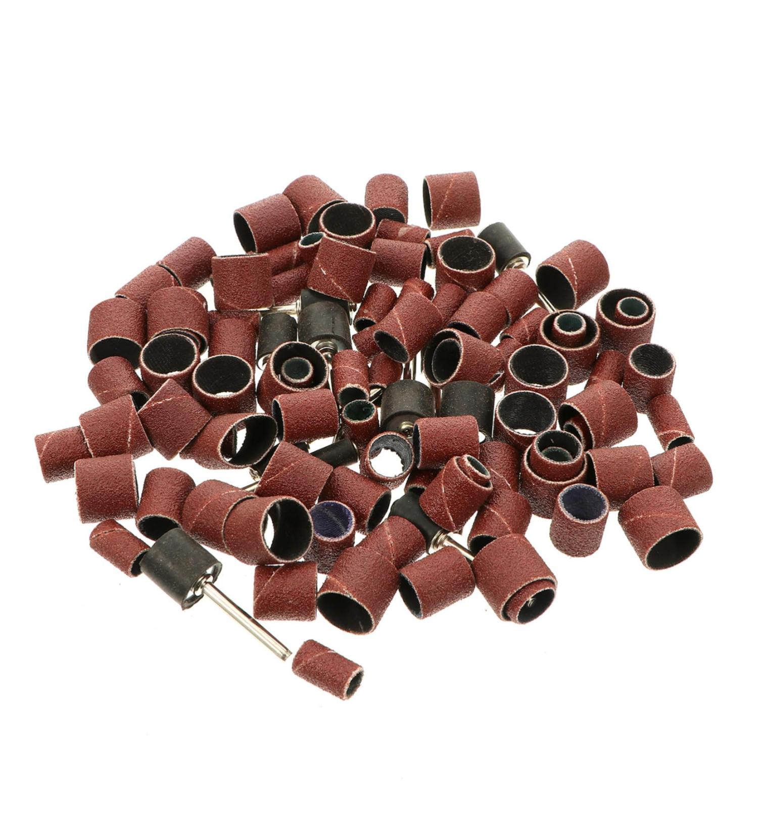 minkissy Nail Polishing Circle Nail Art Equipment Manicure Sanding Band Nail Drill Bits Sanding Bands Nail Polishing Bands Nail Art Accessories Sandpaper To Rotate Pedicure Nail Supplies - Buy Online on GoSupps.com