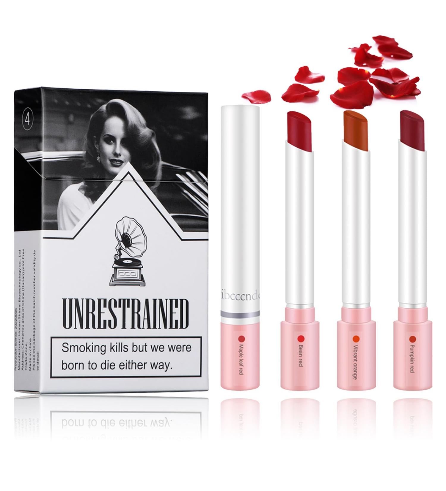 Lip Gloss Sets For Teenage Girls 4 Colors Matte Lipstick Set High Pigmented Velvety Long Lasting Waterproof Matte Lip Stick Lipstick Makeup Sets For Women - Buy Online on GoSupps.com