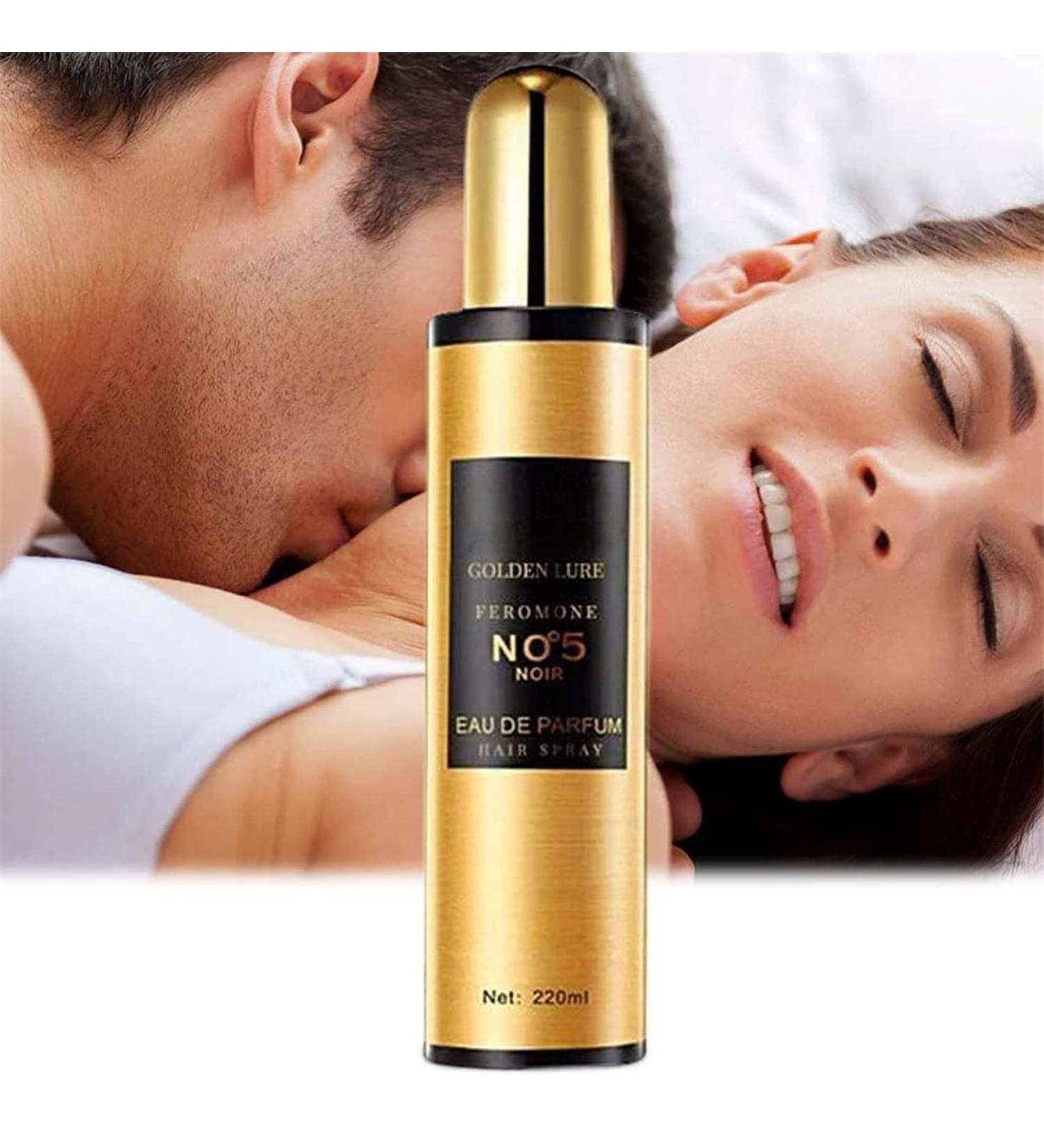 L'UODAIS 220ml Golden Lure Pheromone Hair Spray Long-Lasting Hair Perfume Oil and Hair Perfume for Women - Buy Online on GoSupps.com