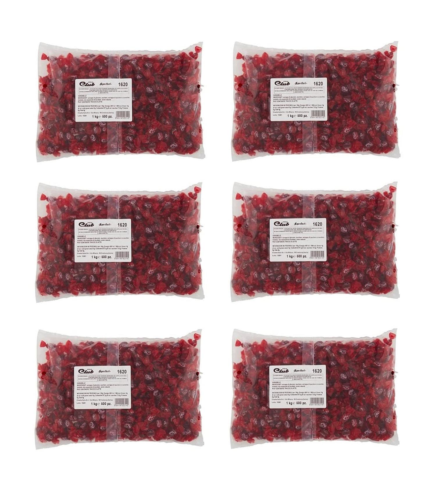 Sperlari 6 x Sperlari Mini Club Cooling Balsamic Candy 1 kg
