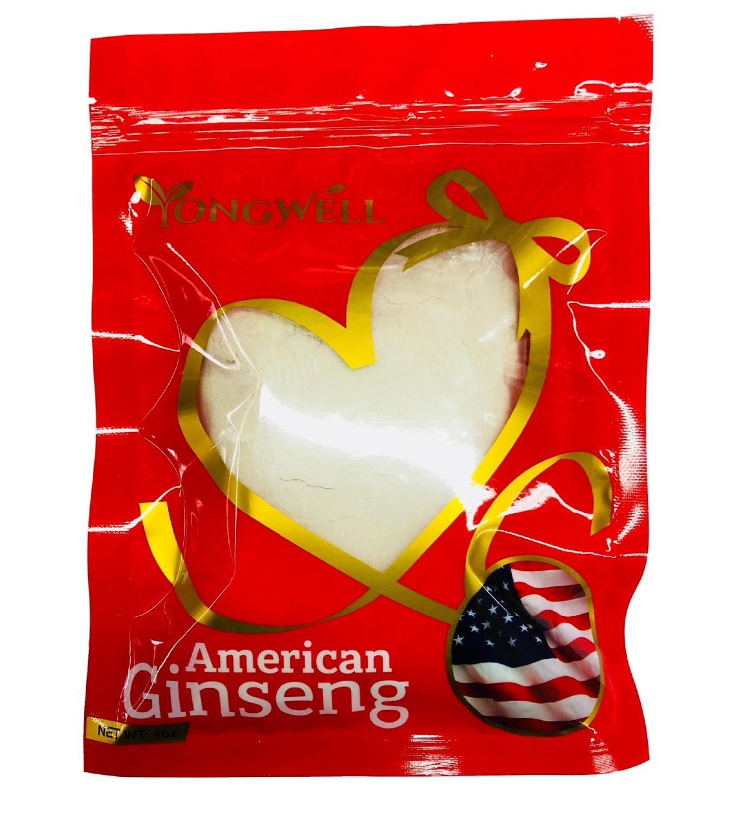 Premium American Ginseng Root Powder - No Additives Fillers or Other Ingredients (4oz) 4 Ounce (Pack of 1) - Buy Online on GoSupps.com