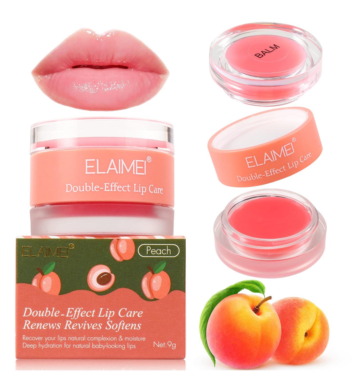 Intensive Lip Repair Mask - Moisturizing & Peeling Treatment for Fading Lip Lines (Peach 9g) - International Shipping Available - Buy Online on GoSupps.com